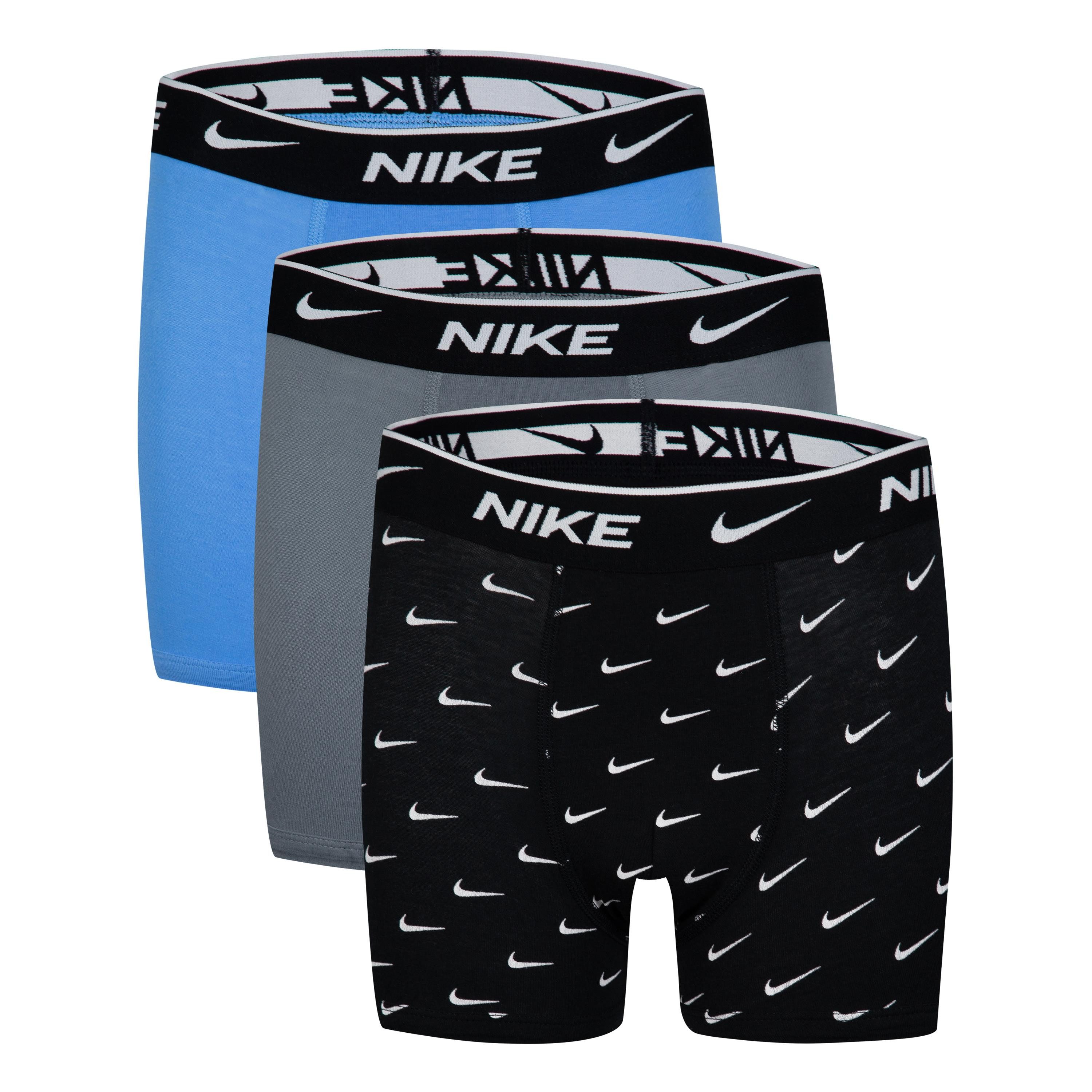 Nike Sportswear Боксерські чоловічі труси, боксерки PRINTED EVERYDAY COTTON 3PK BOXER BRIEF - für Kinder (Packung, 3-St., 3er-Pack) für Kinder