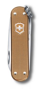 Victorinox Taschenmesser Victorinox Classic SD alox braun inkl. Etui, Victorinox Classic SD alox braun inkl. Etui