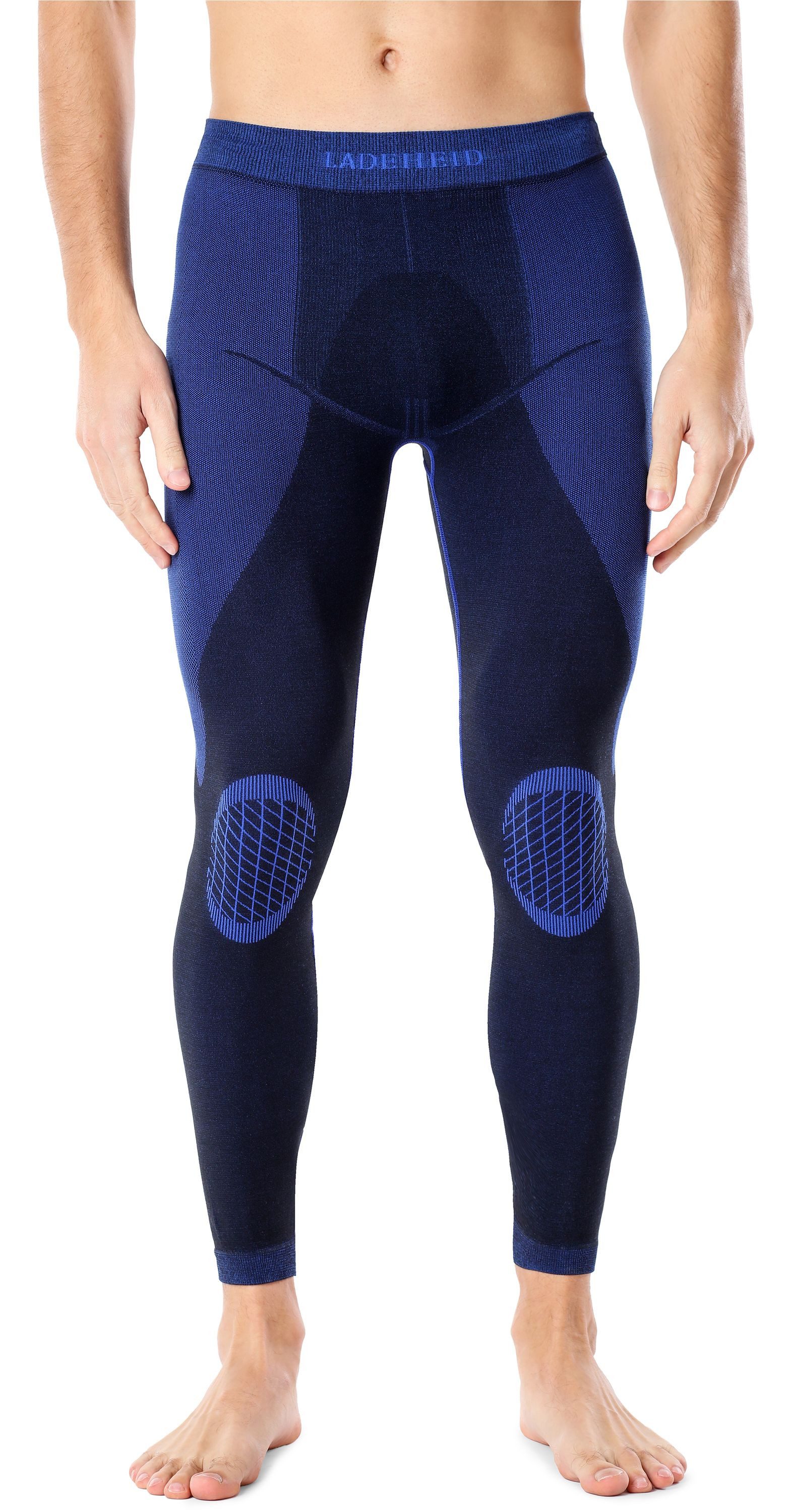 Funktionsunterhose Herren Funktionsunterwäsche lange Unterhose Thermoaktiv LAGI002