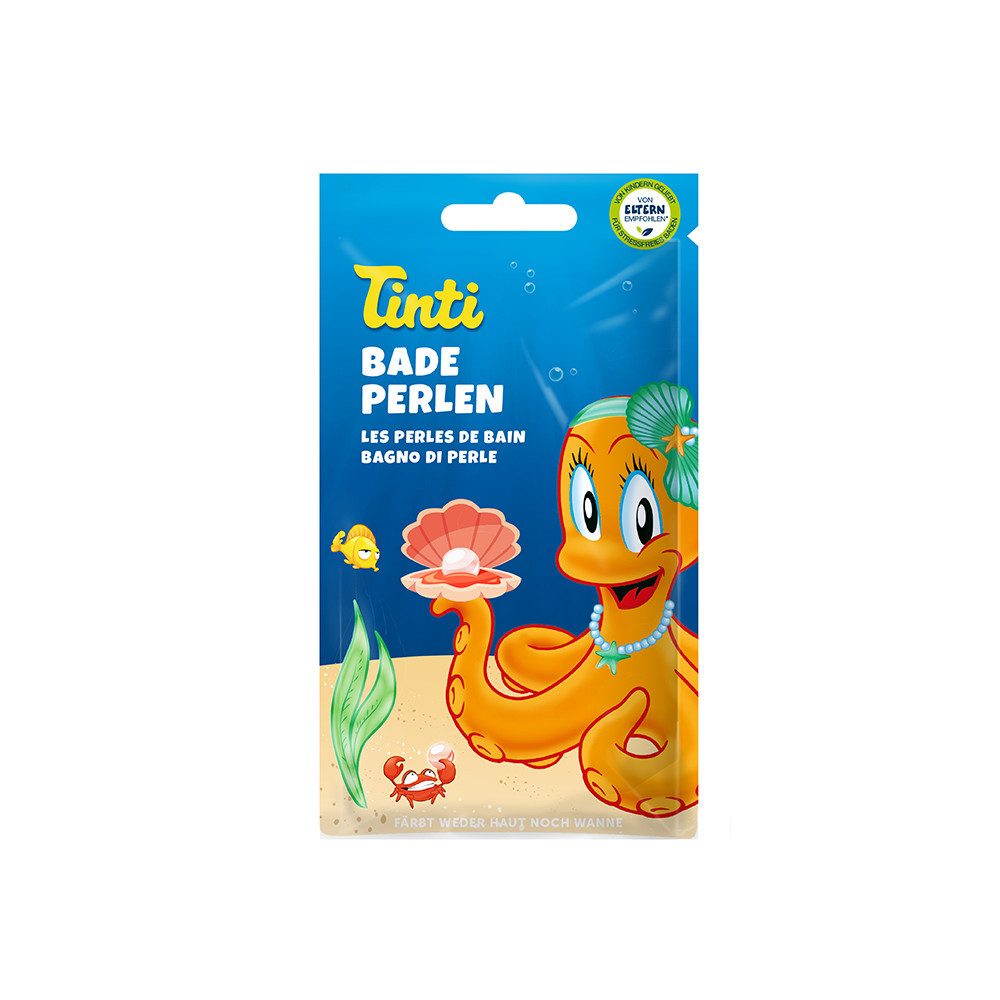 TINTI Badespielzeug Tinti Badeperlen orange