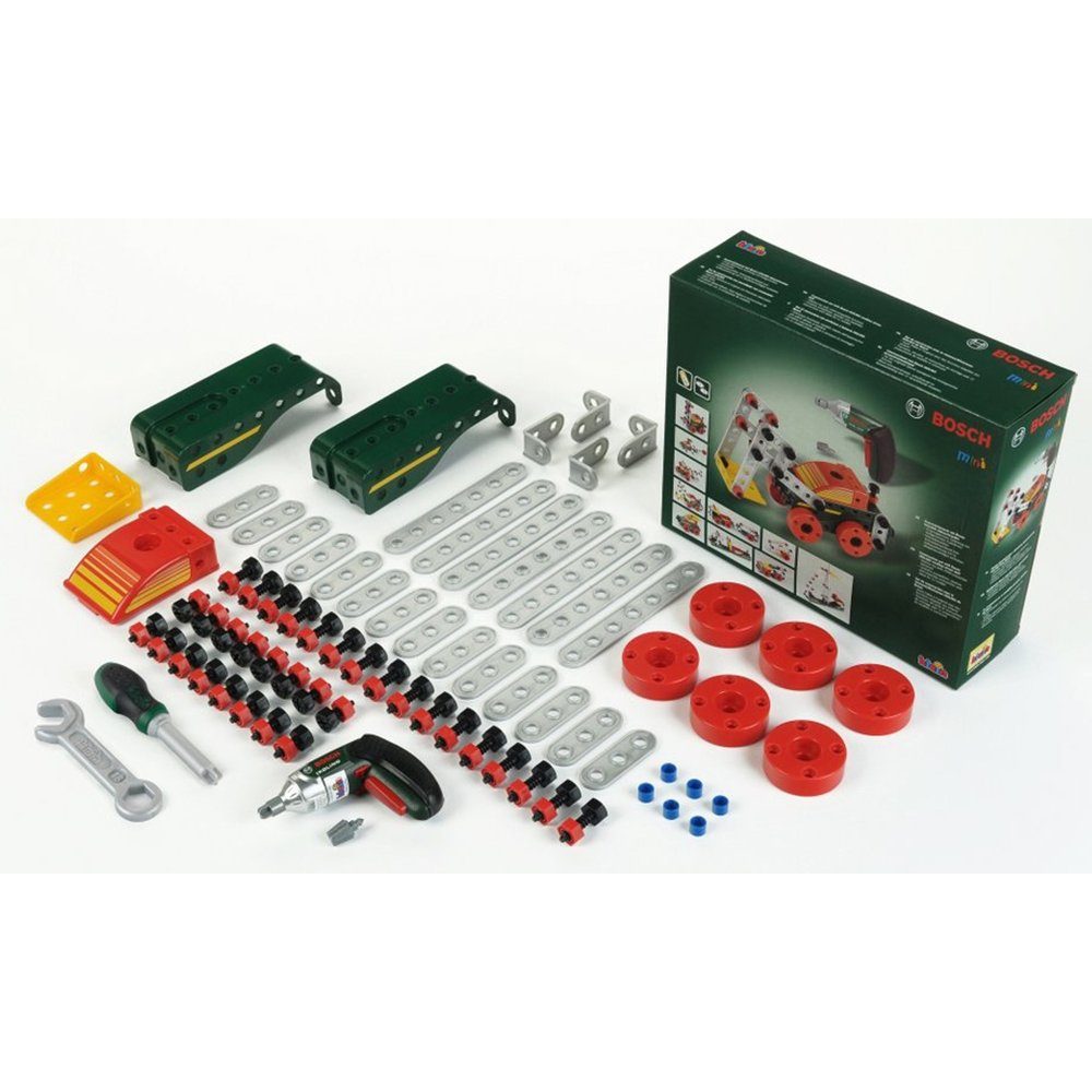 Klein Konstruktions-Spielset Multi-Tech + IXOLINO - Konstruktionsspielzeug - grün/rot