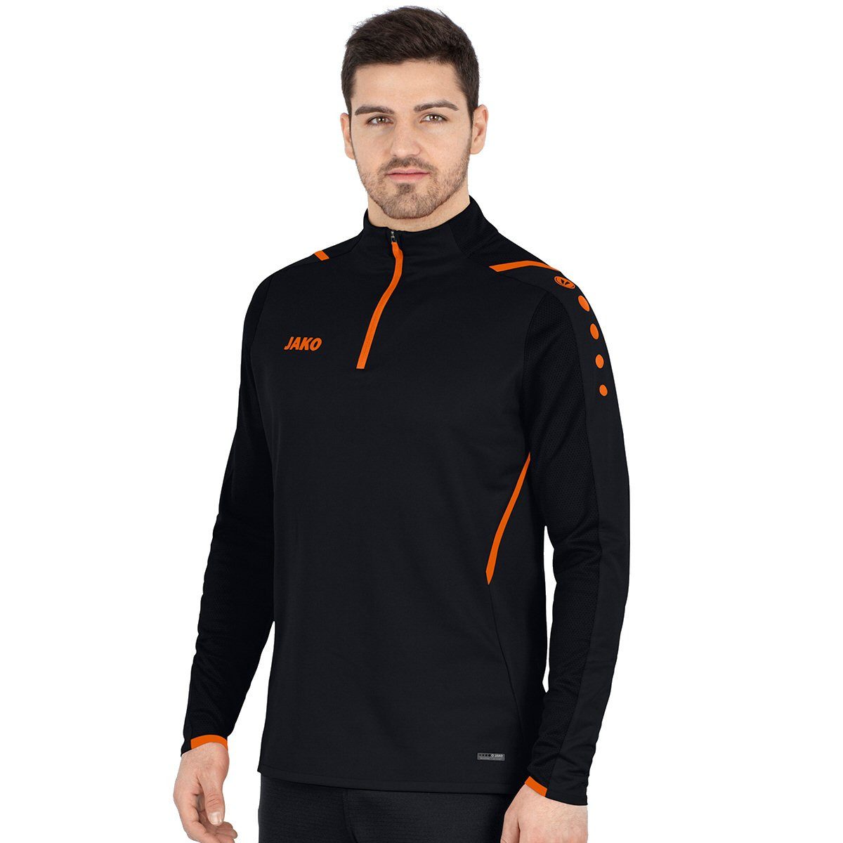 schwarz/neonorange