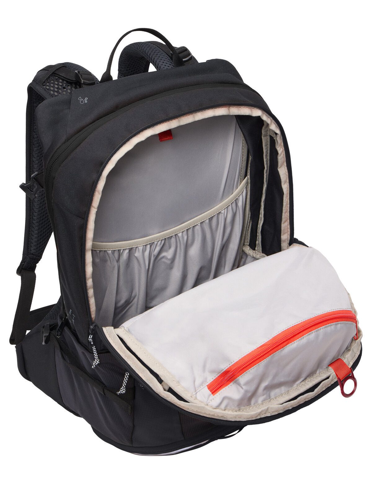 VAUDE Wanderrucksack Bike Alpin 23+5 (Kein Set), Mountainbike Fahrrad Rucksack für Mehrtagestouren und Alpencross
