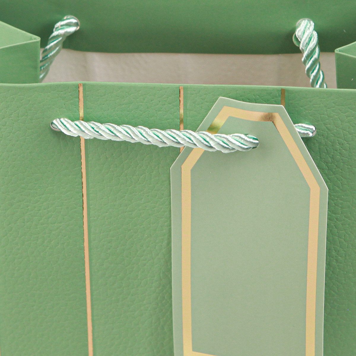 Florists Products Tragetasche Elegante Geschenkverpackung mit Streifen und edlem Design