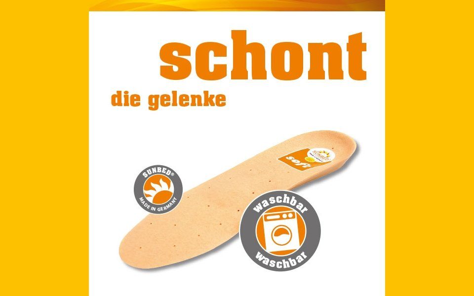 Einlegesohlen Sunbed-Soft