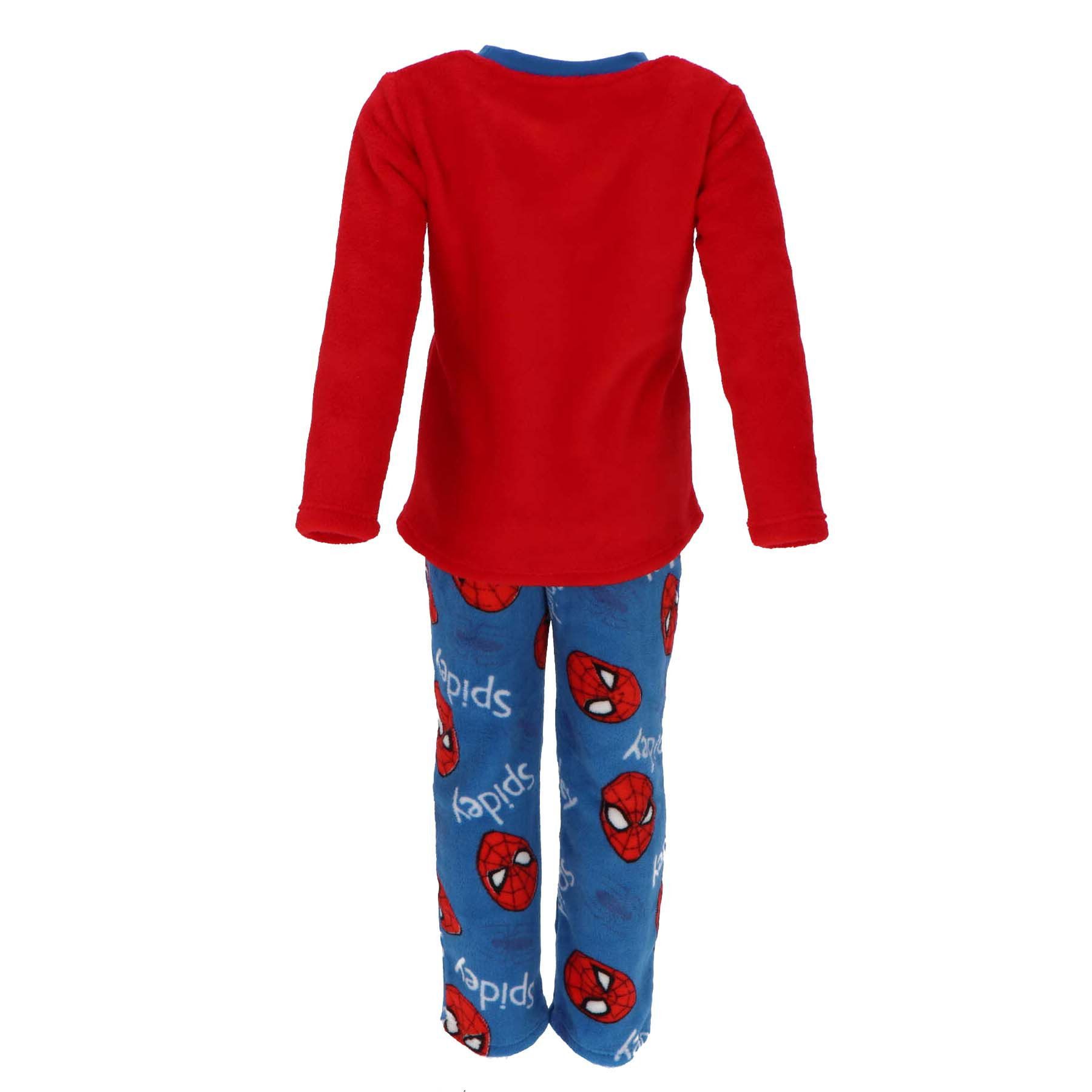 Spiderman Schlafanzug Kinder-Pyjama Korallen-Fleece Schlafanzug für kleine Superhelden