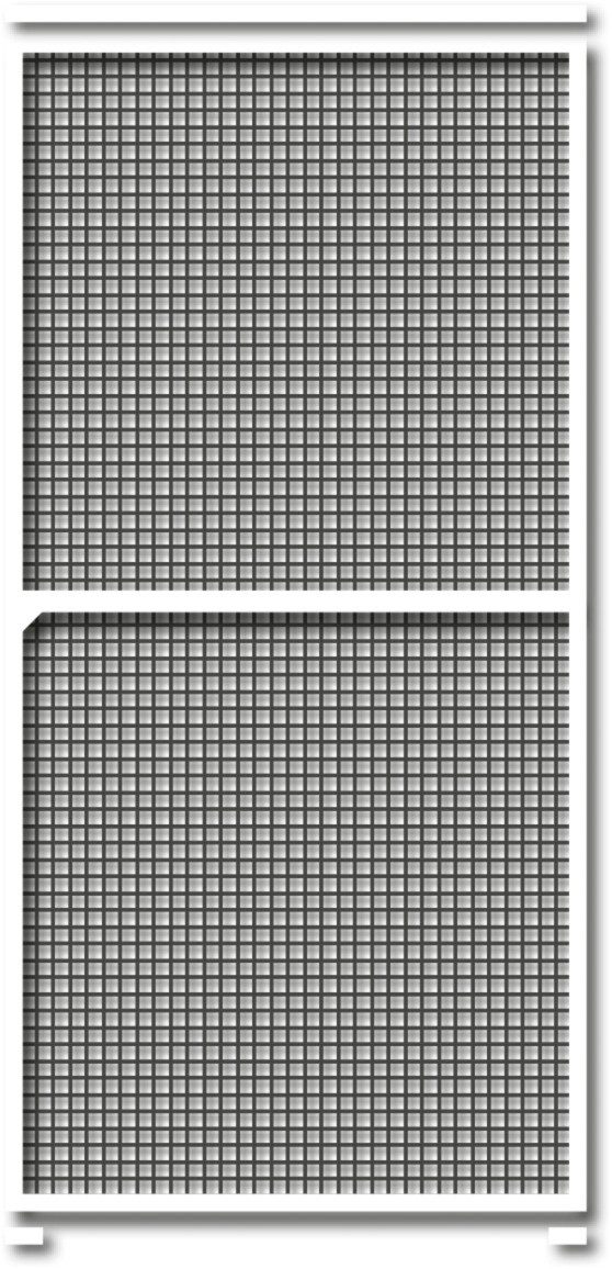 SCHELLENBERG Insektenschutz-Schiebetür Premium zum Schieben für Terrassentür, Balkontür, (Set, 1-St), 120 x 240 cm, anthrazit und weiß