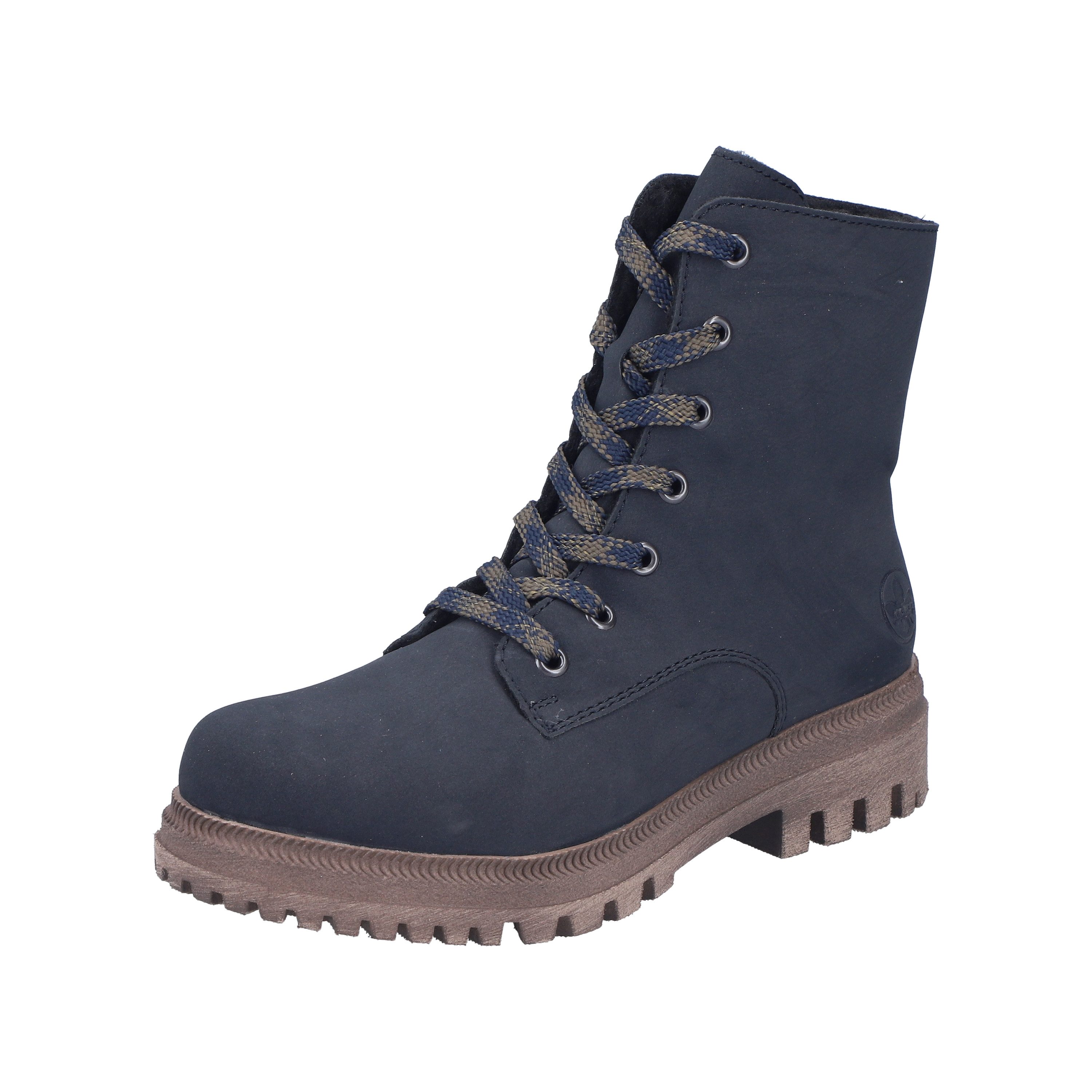 Rieker Winterboots Schnürboots, Schnürstiefelette mit zweckmäßigem Reißverschluss