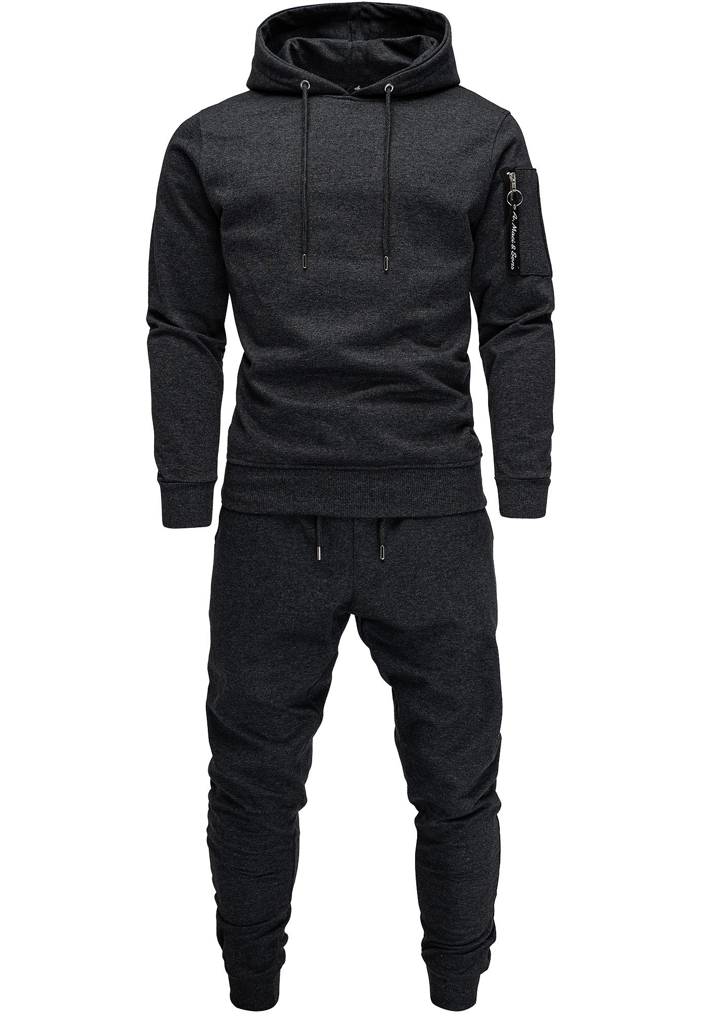 Amaci&Sons Trainingsanzug TOLEDO, Herren Cargo Stil Sportanzug Jogginganzug günstig online kaufen