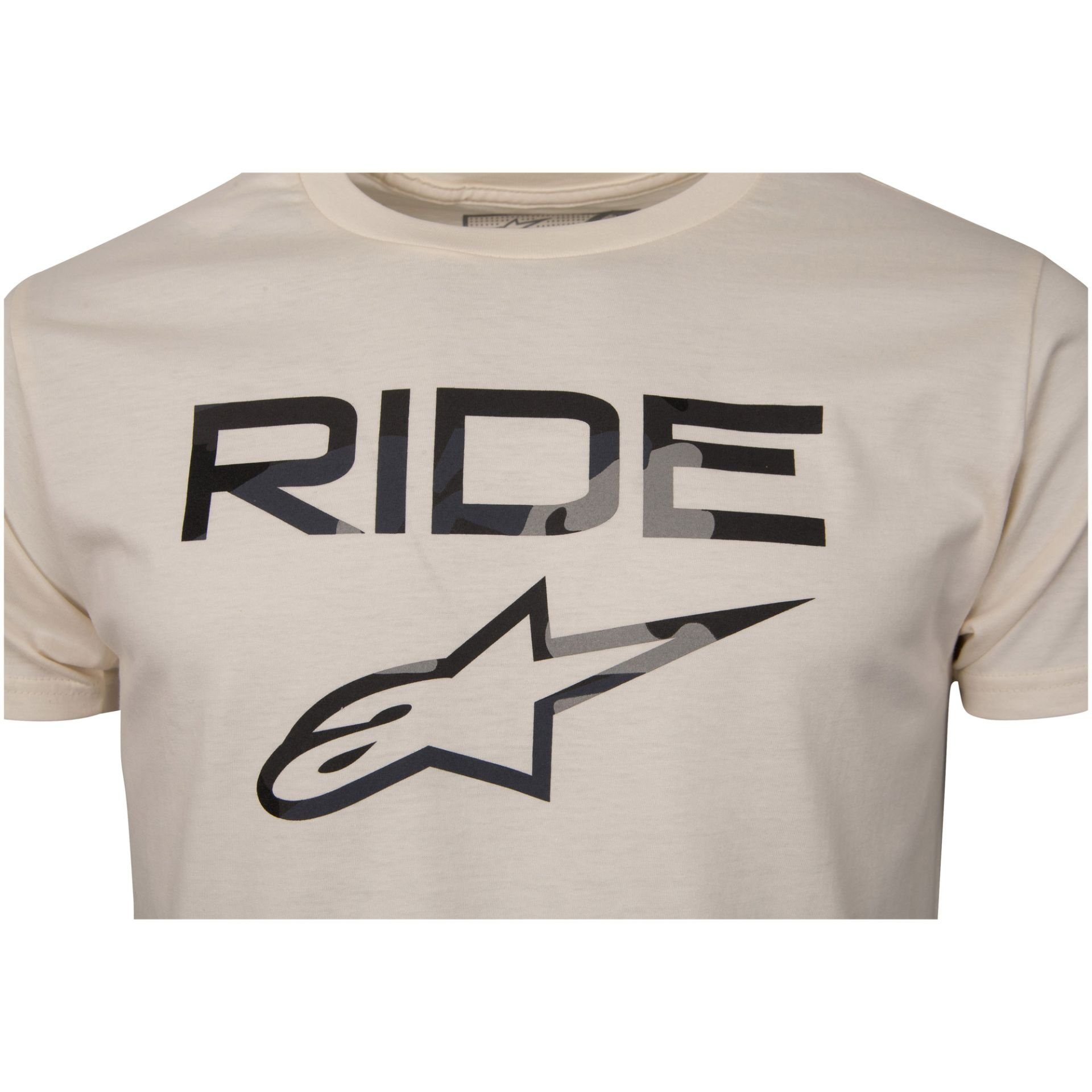 Alpinestars T-Shirt Ride (Beige) 2.0 Sand Baumwolle