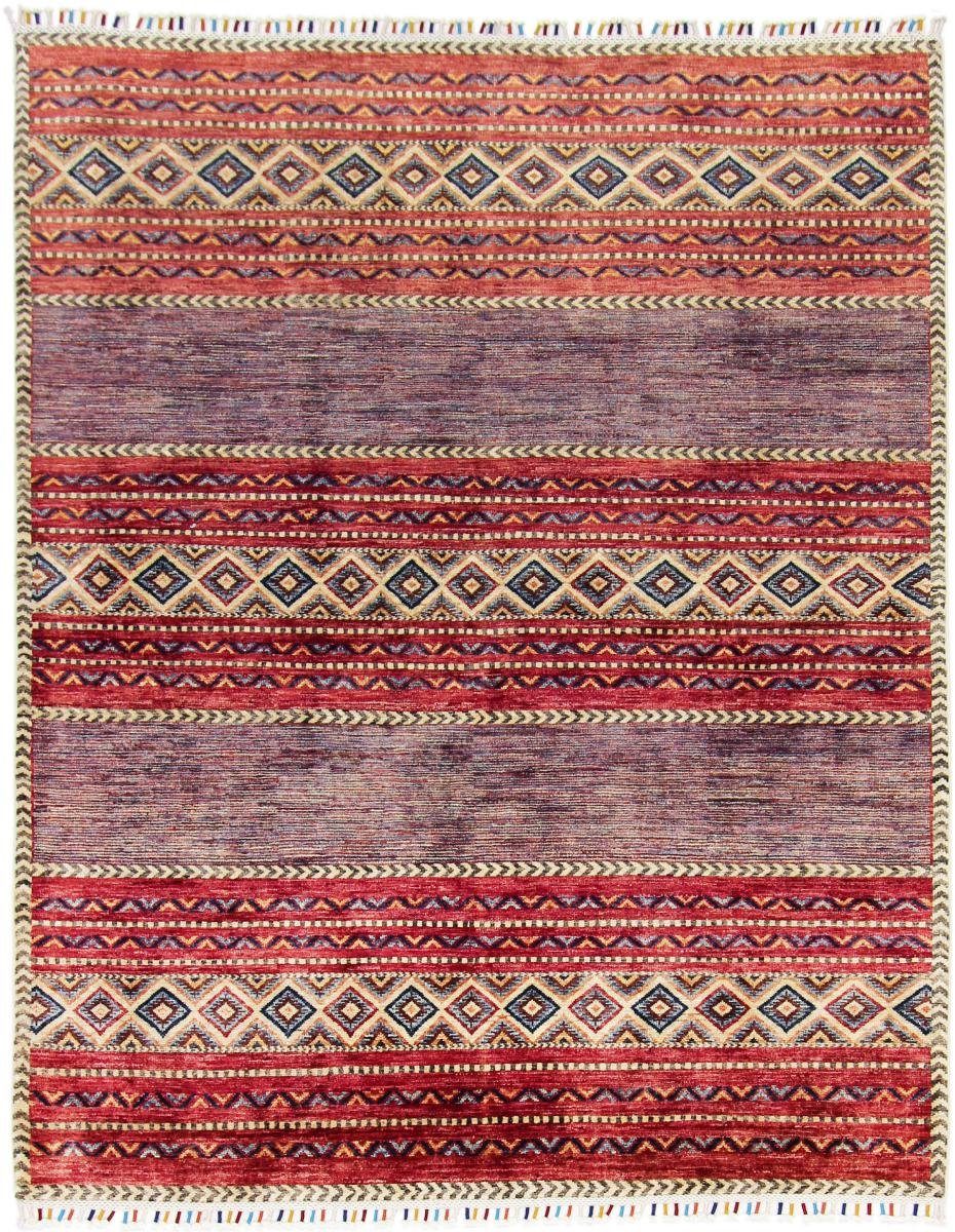 Orientteppich Arijana Shaal 154x188 Handgeknüpfter Orientteppich, Nain Trading, rechteckig, Höhe: 5 mm