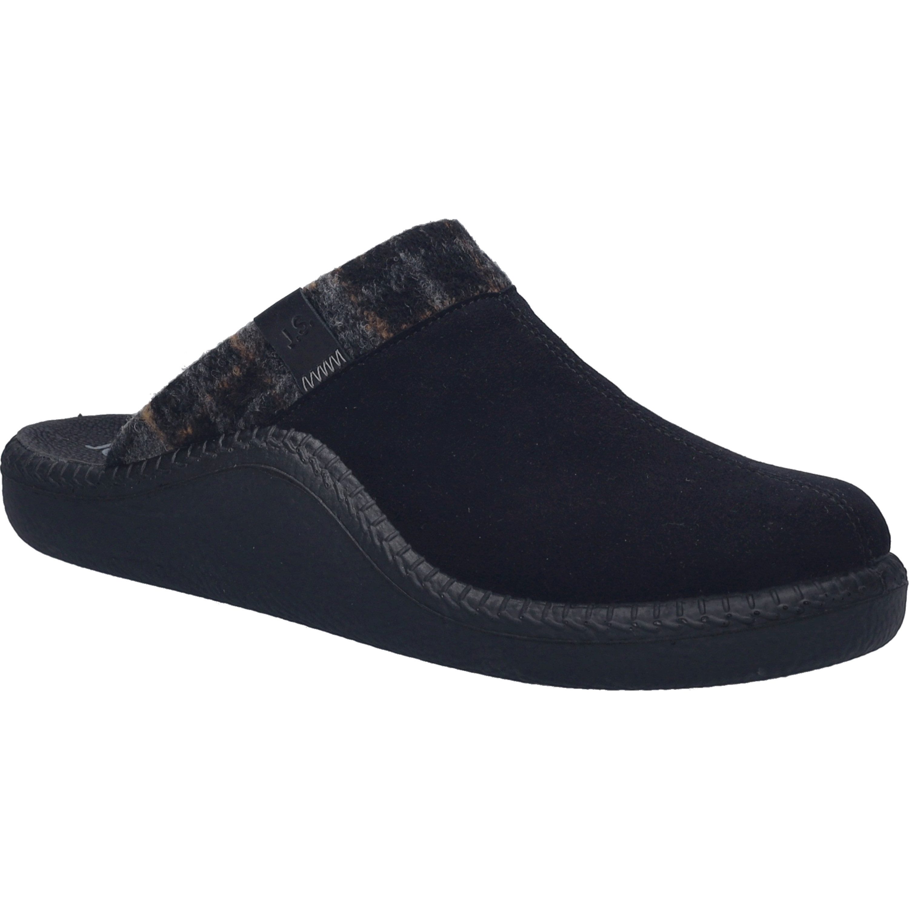 Josef Seibel Monaco H 14, schwarz Hausschuh
