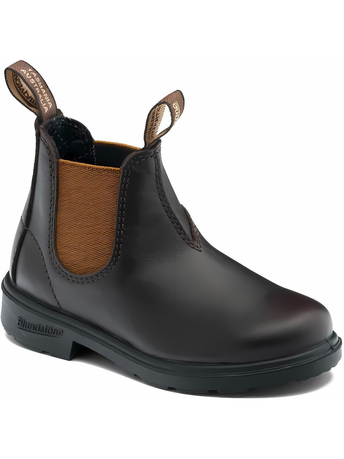 Blundstone 2591 Brown Leather with Toffee Elastic (Kids) Stiefel