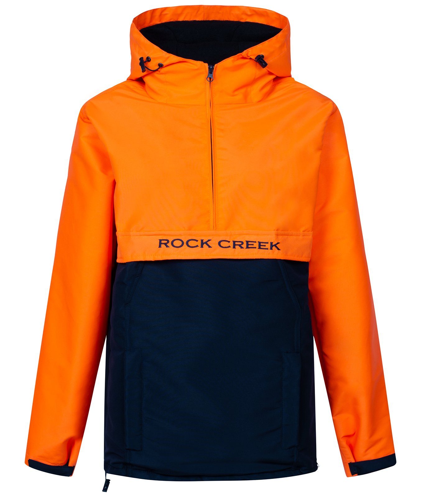 Windbreaker Orange Windbreaker Creek Rock Damen D-477 Anorak