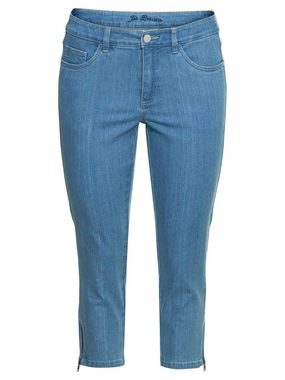 sheego by Joe Browns Stretch-Jeans Große Größen in 7/8-Länge mit Zipper am Saum