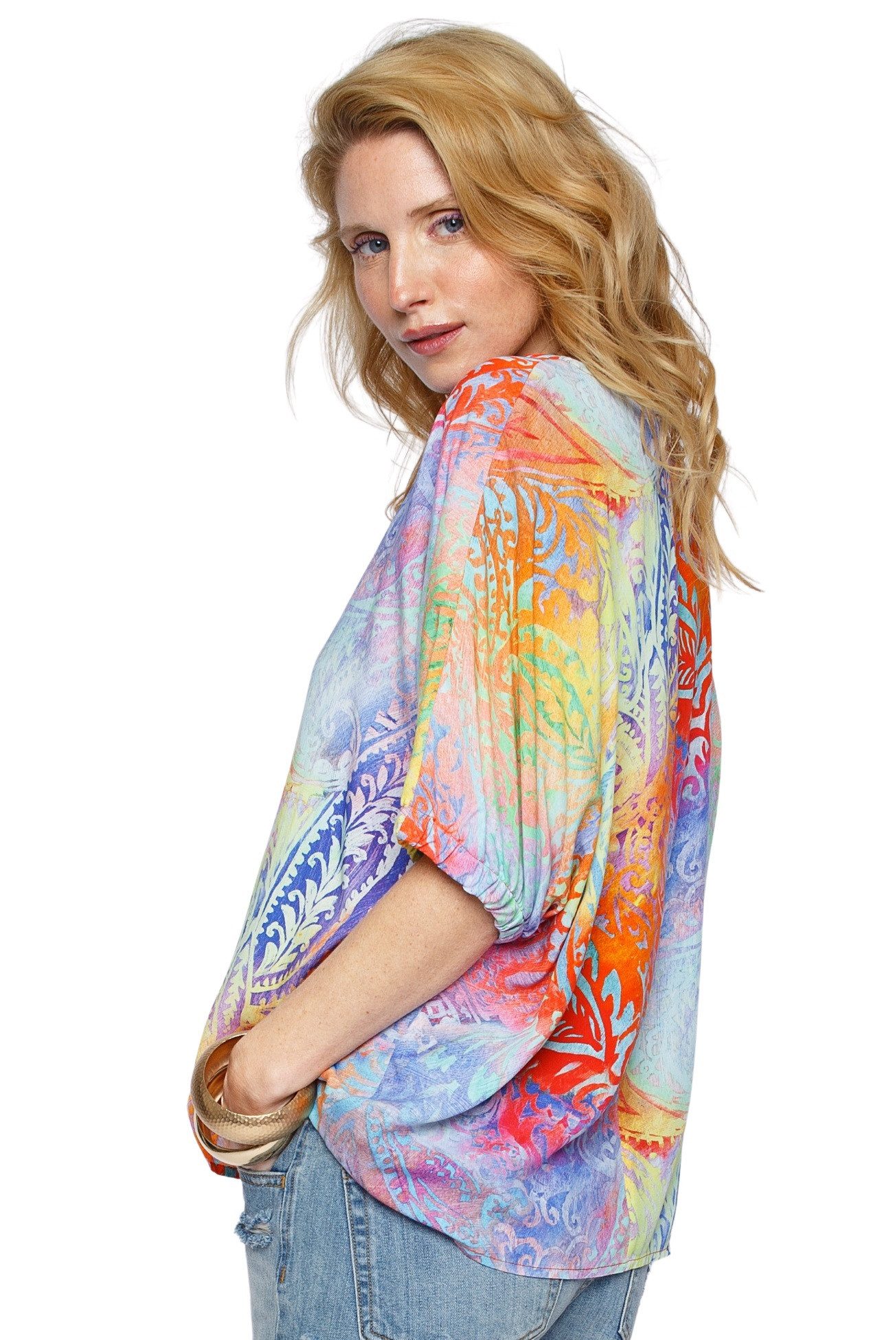 Emily Van Den Bergh Schlupfbluse Damenbluse 8262-700