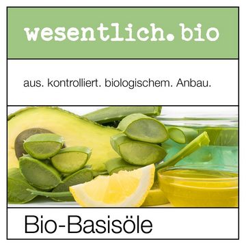 wesentlich. Körperöl Avocadoöl BIO kaltgepresst (100ml) von wesentlich.