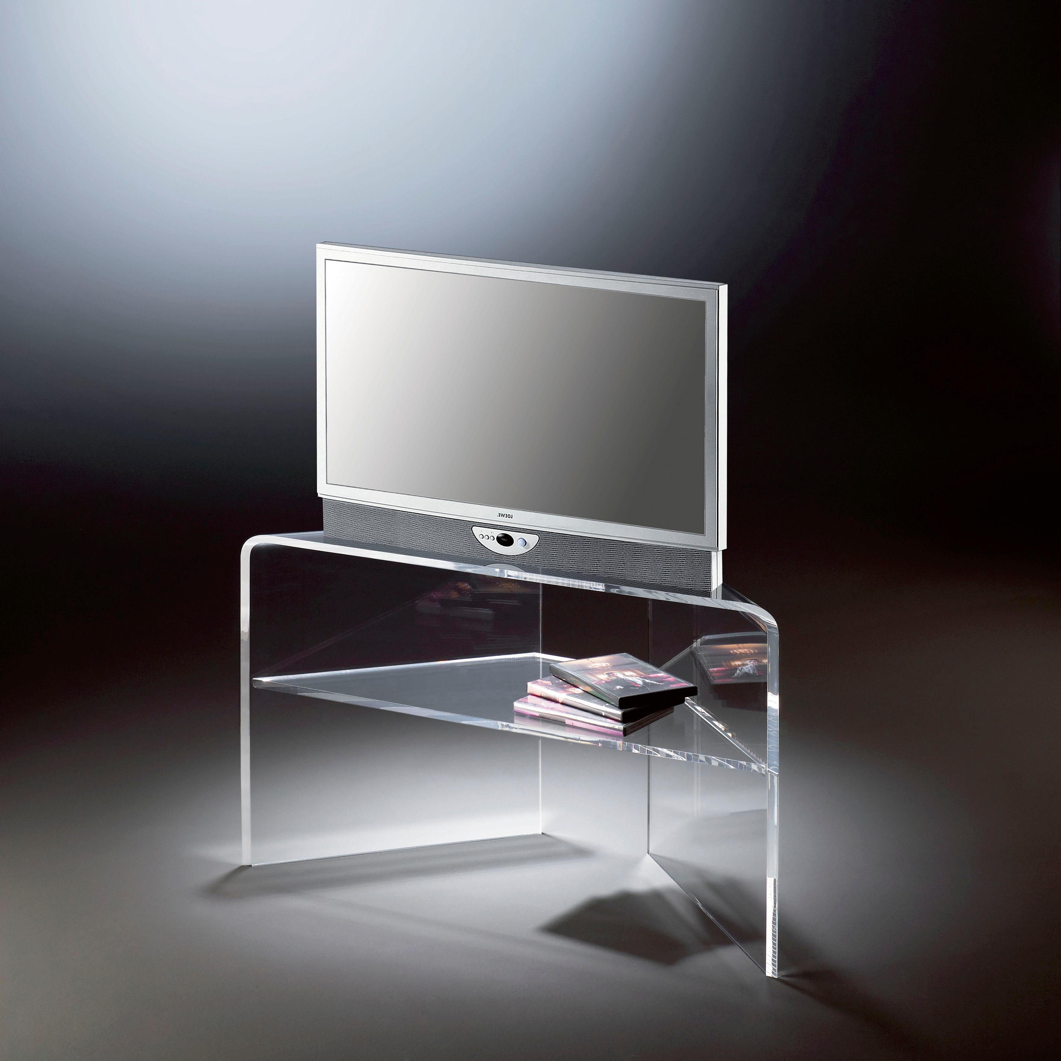 TV-Board Ablage, of mit Places Remus, Acrylglas Style aus