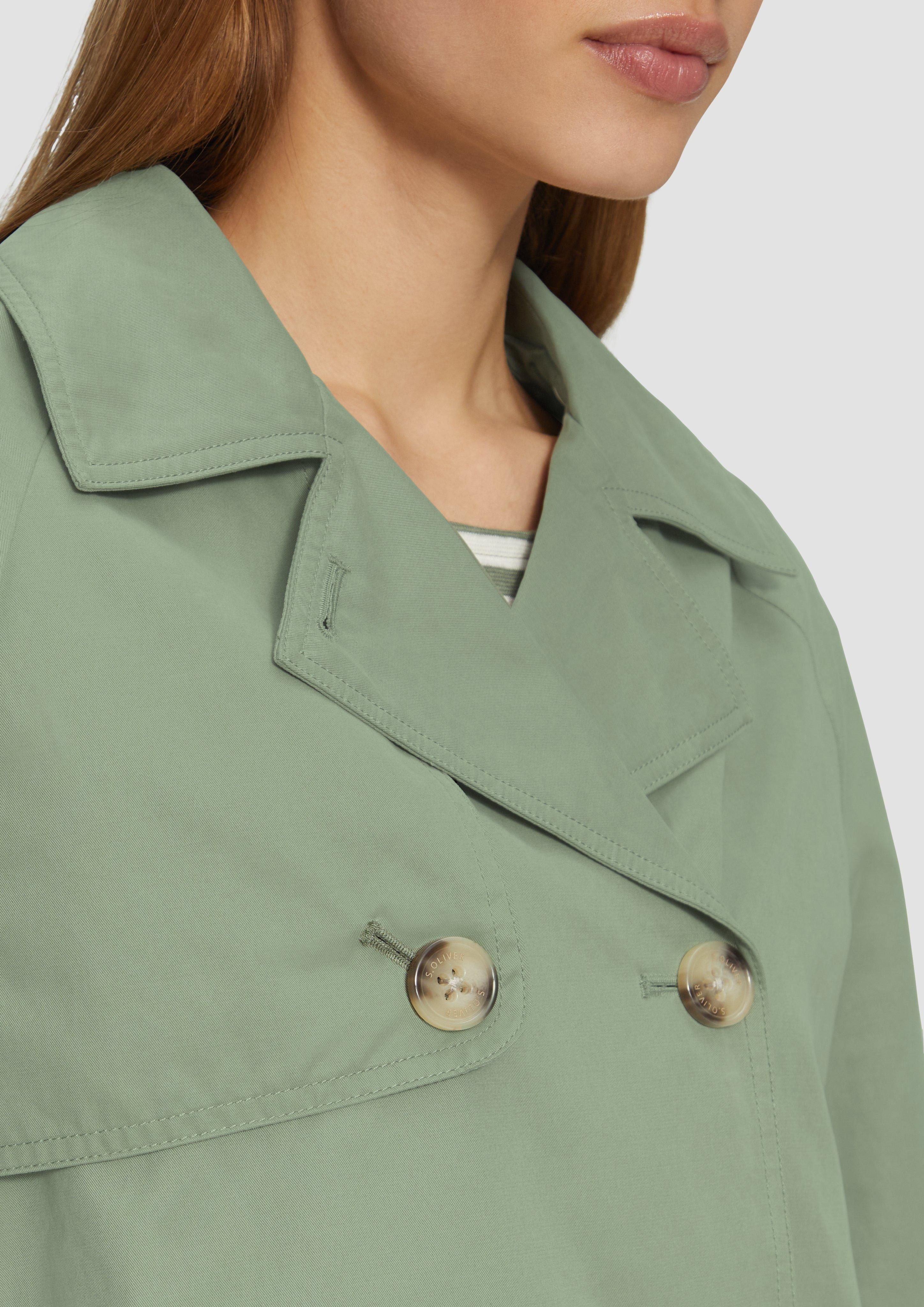 s.Oliver Funktionsjacke Blouson mit Raffungsdetails im günstig online kaufen