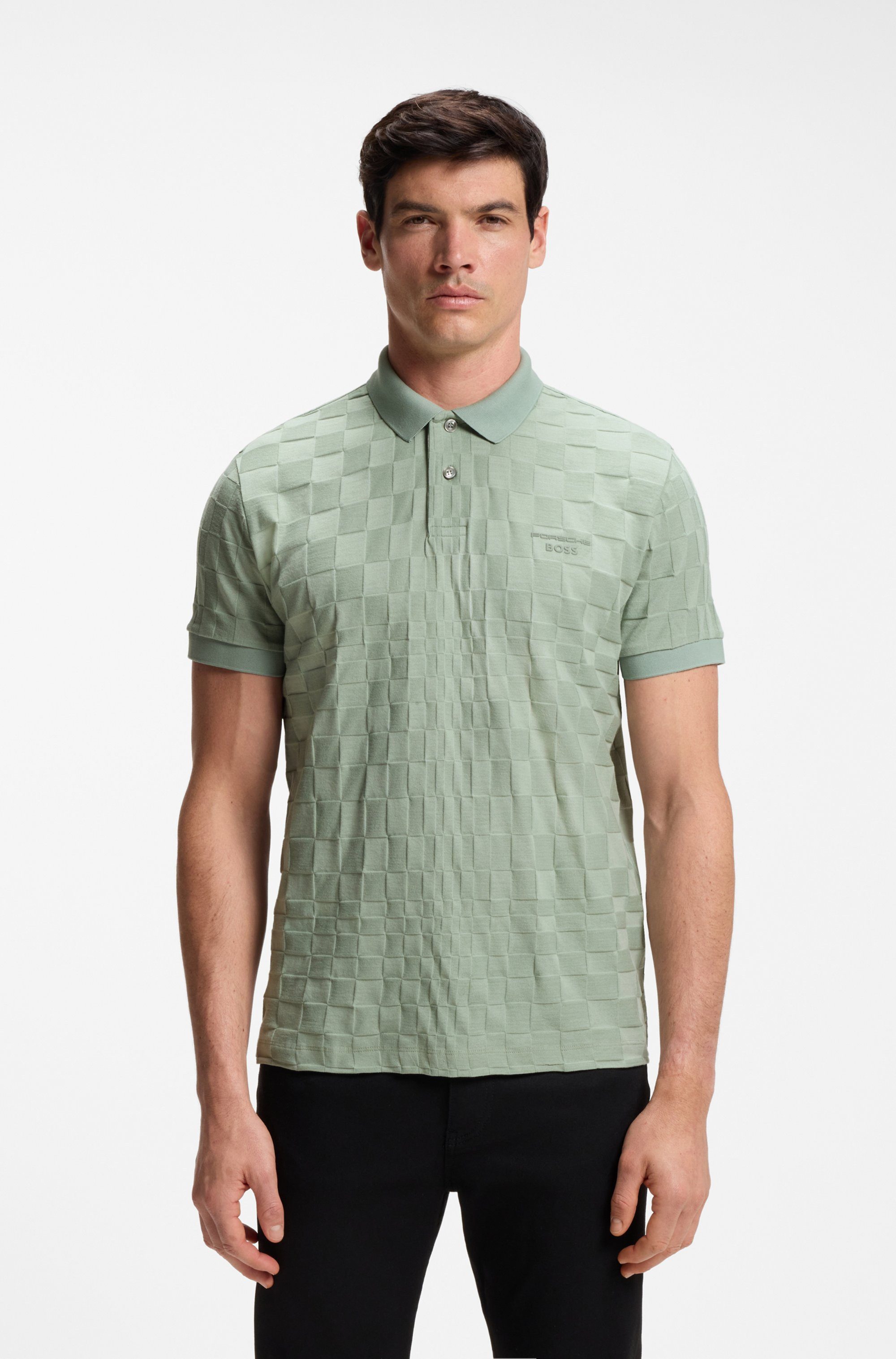 BOSS GREEN Poloshirt Porsche Spirit 70 Capsule Collection Premium Herrenmod günstig online kaufen