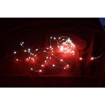 BURI Lichterkette 36x Mikro LED Lichterdraht Ketten Beleuchtung Innenbereich Lampen Deko