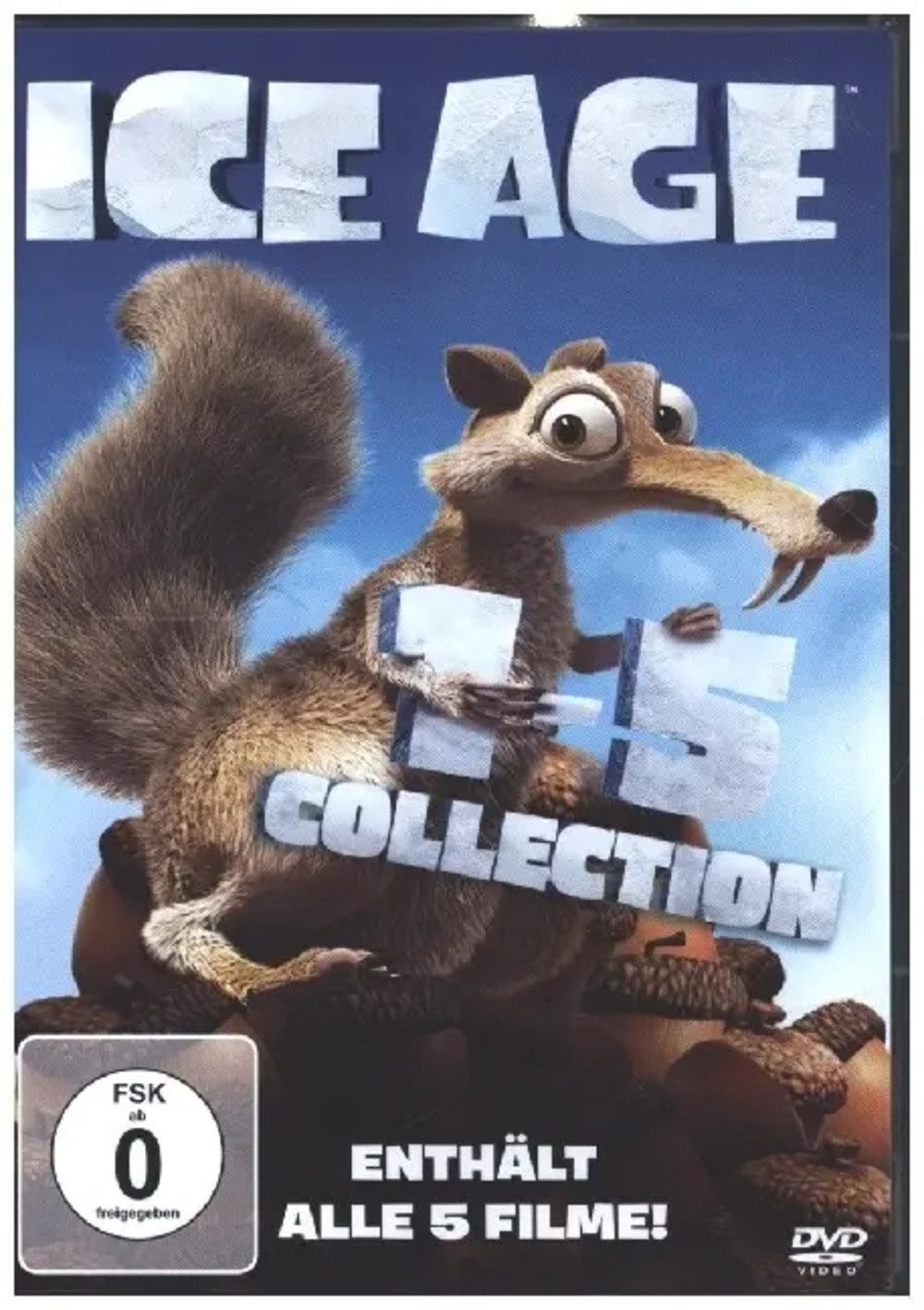DVD Ice Age 1-5