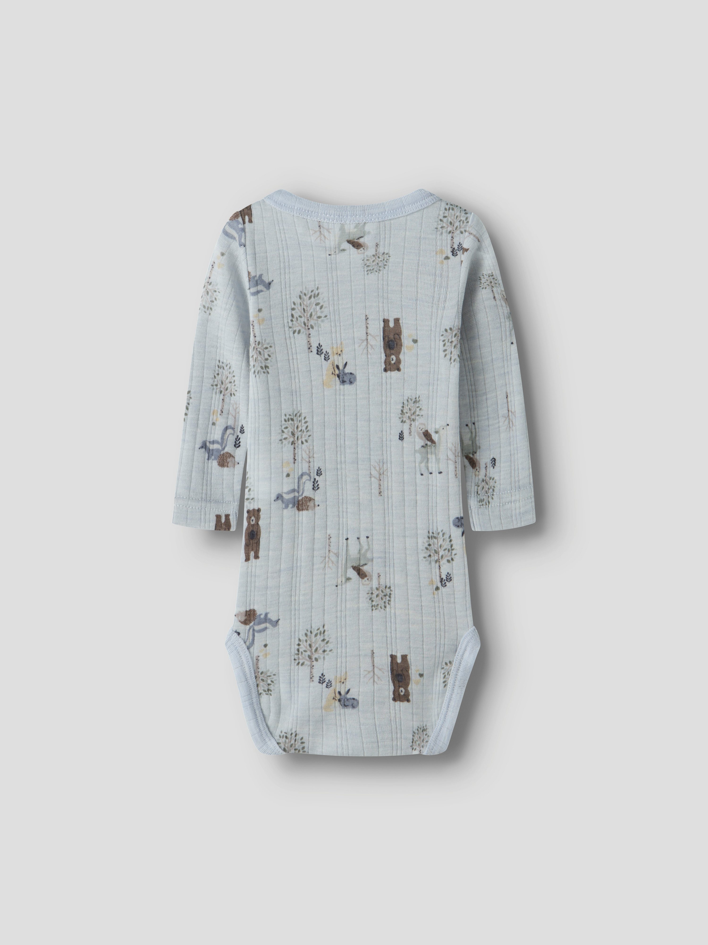 Name It Langarmbody NBMWANG WOOL NEEDLE LS BODY NOOS Wolle