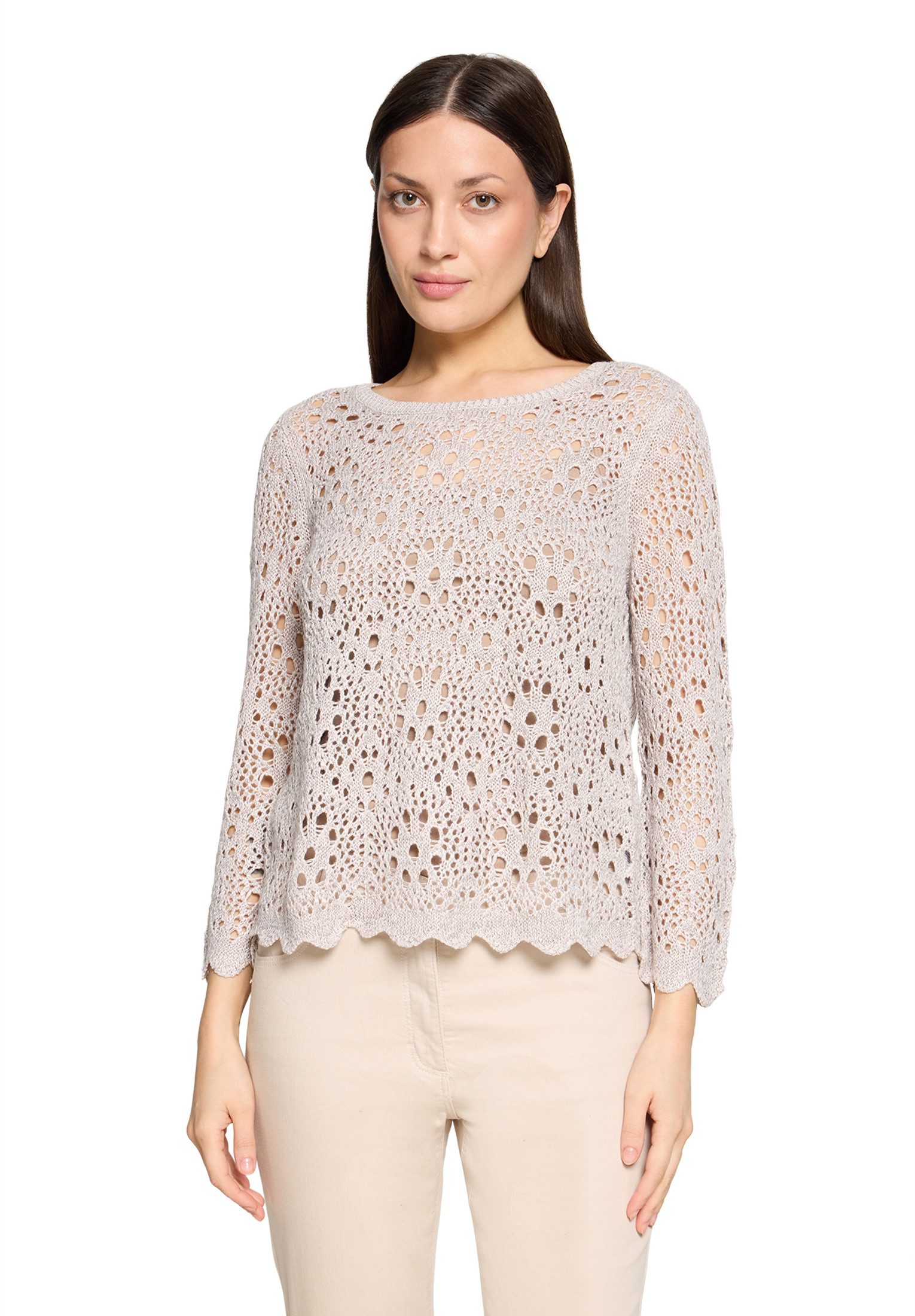 Betty Barclay Strickpullover Damen mit 3/4 Arm (1-tlg)
