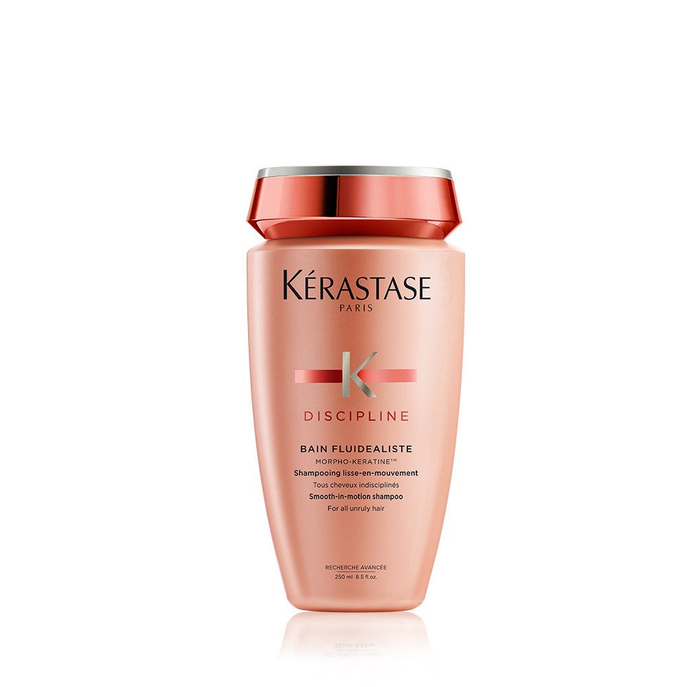 Kérastase Haarshampoo Kérastase Discipline Bain Fluidealiste Shampoo 250 ml – Anti Frizz Glä, 1-tlg., Reduziert Haarbruch sichtbar bereits nach wenigen Anwendungen
