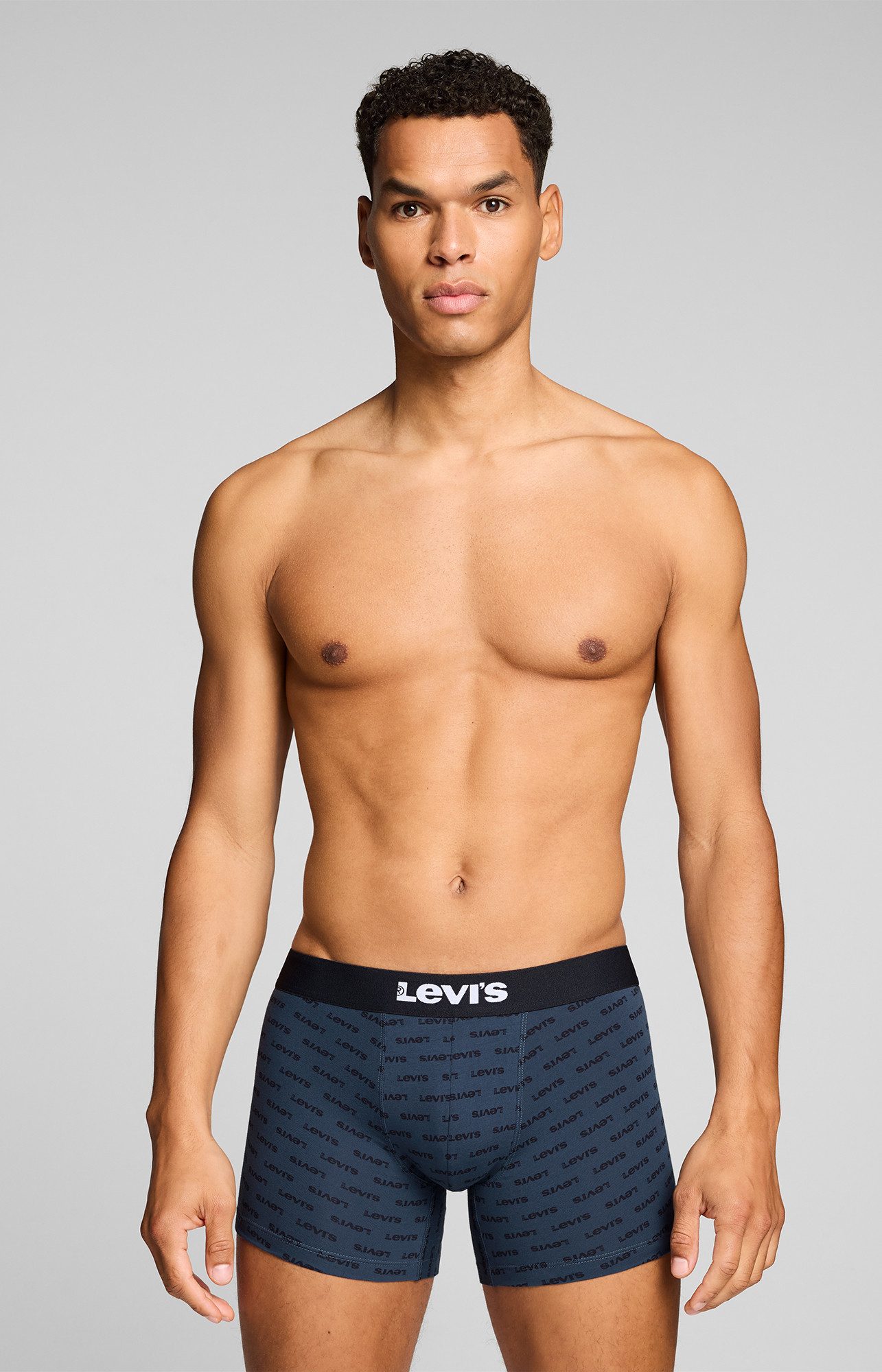 Levi's® Boxershorts LEVIS MEN LOGO AOP BOXER BRIEF 2P (2er Pack)