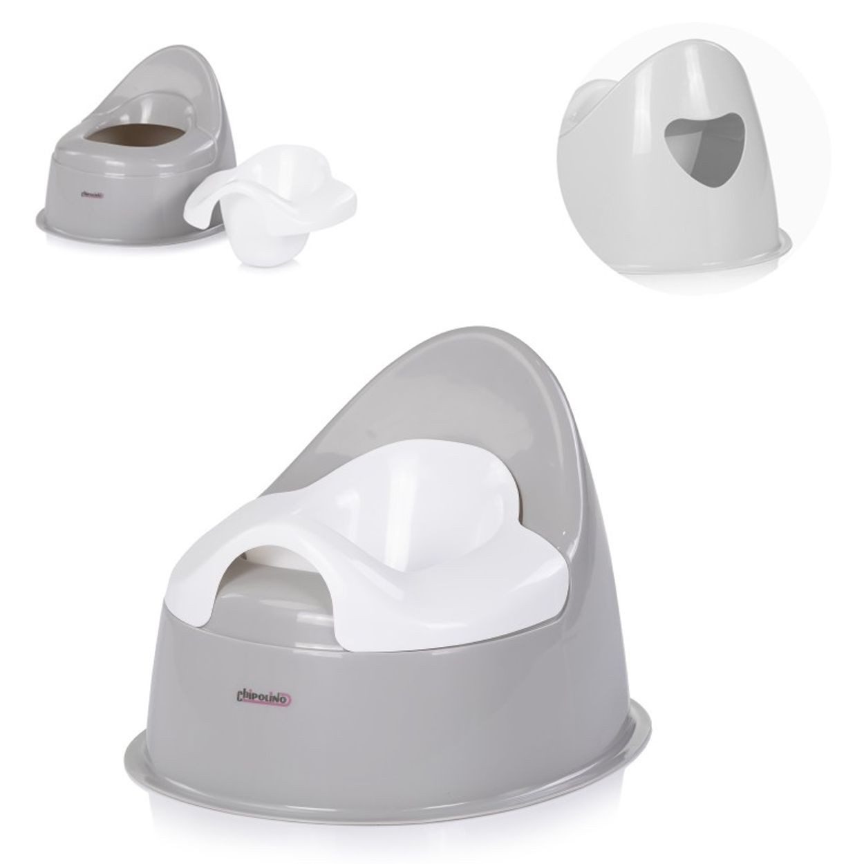 Chipolino Горшки Горшки Party rutschfest, Behälter abnehmbar, Spritzschutz, ab 1 Jahr