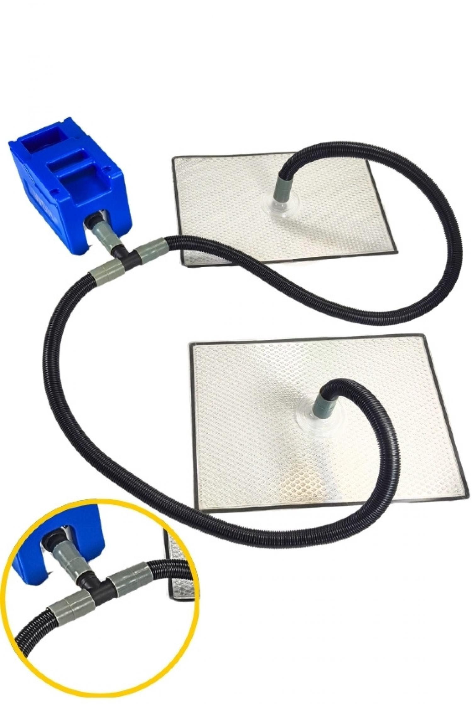 WDH Luftentfeuchter T-Connector WDH-SV58, Passgenaues Systemzubehör