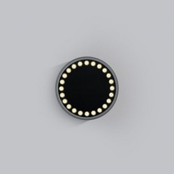 Helestra LED Deckenleuchte LED Deckenleuchte Say in Graphit 25W 2090lm IP65, keine Angabe, Leuchtmittel enthalten: Ja, fest verbaut, LED, warmweiss, Deckenlampe, Deckenbeleuchtung, Deckenlicht
