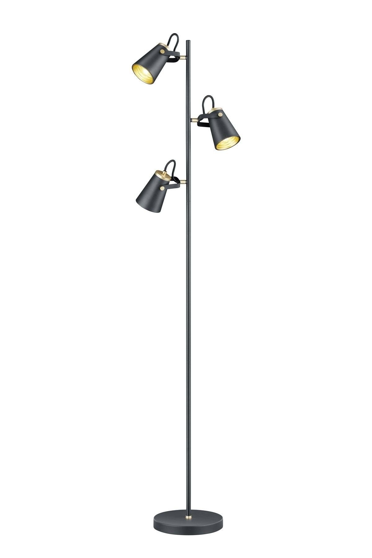 TRIO Leuchten Stehlampe Stehleuchte, TRIO-Leuchten Stehleuchte EDWARD (BHT 38x160x23 cm) BHT 38x160x23 cm