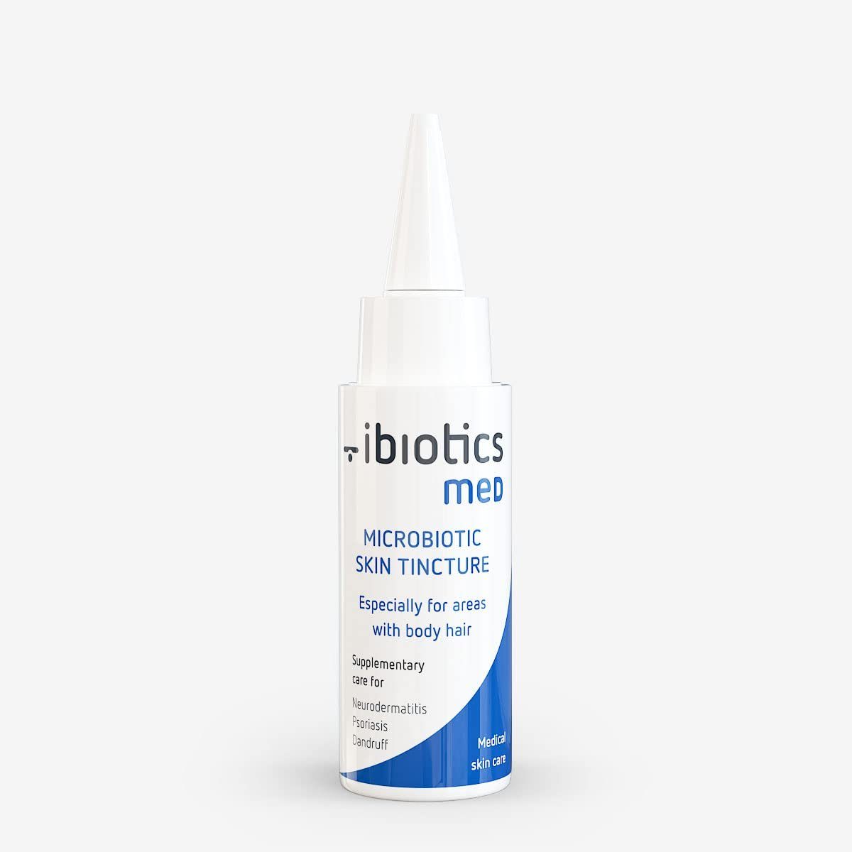 Ibiotics Kopfhaut-Pflegeöl Ibiotics Mikrobiotische Hauttinktur 50 ml - Ölfreie Kopfhaut-Tinktur, beruhigend bei juckender und gereizter Kopfhaut | Kopfhaut-Öle