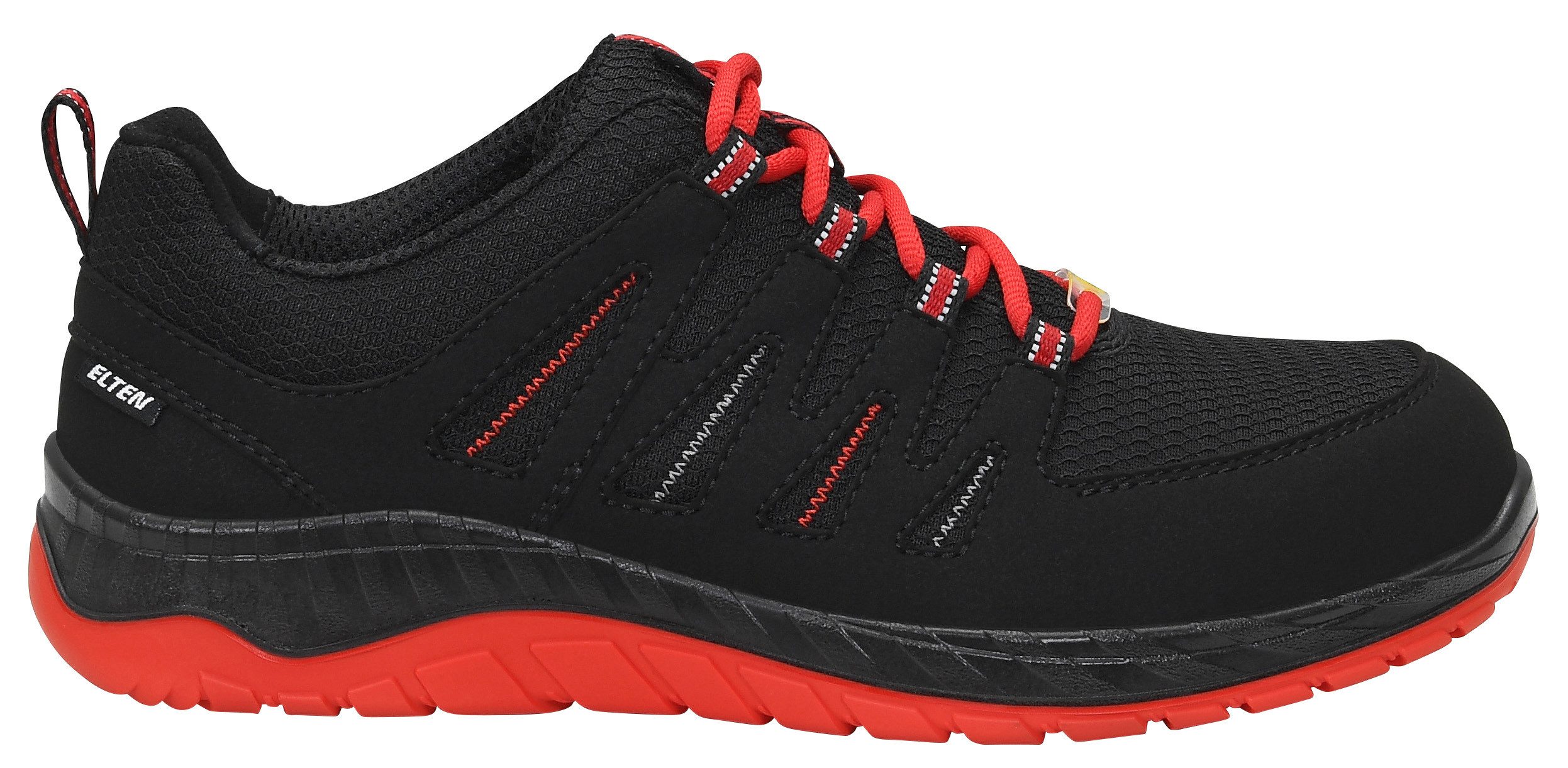 ELTEN MADDOX W black-red Low ESD S3S Sicherheitsschuh (Schuhkarton, Paar)