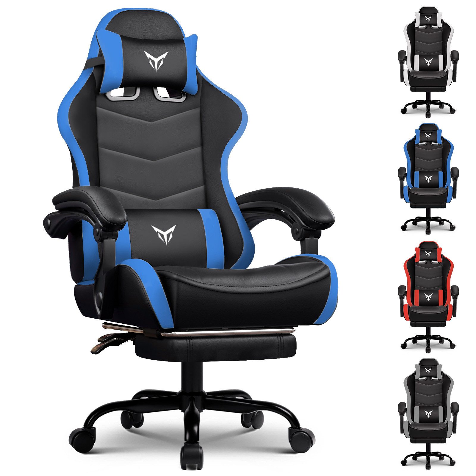 Gaming-Stuhl Bürostuhl Ergonomischer, Gaming Chair Gaming Sessel