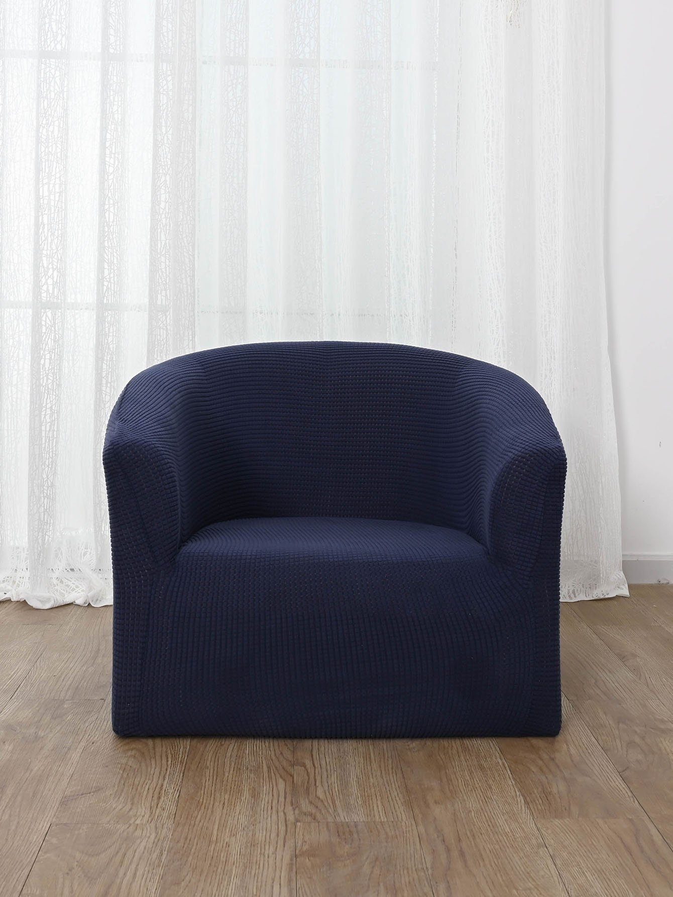 Sofahusse, St. Stretch-Sesselbezüge HOMEIDEAS, für Stühle,1 Blau