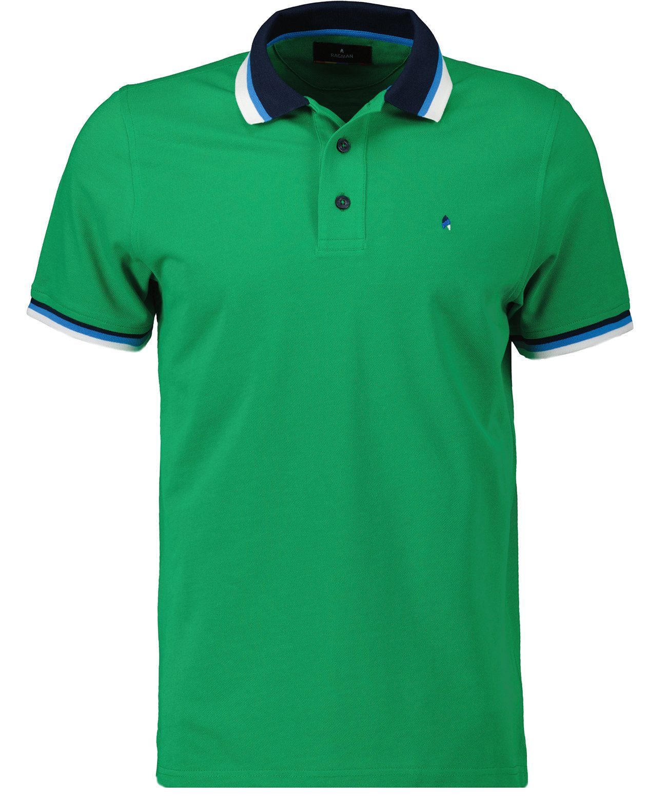 RAGMAN Poloshirt Electric Green-394 | Poloshirts