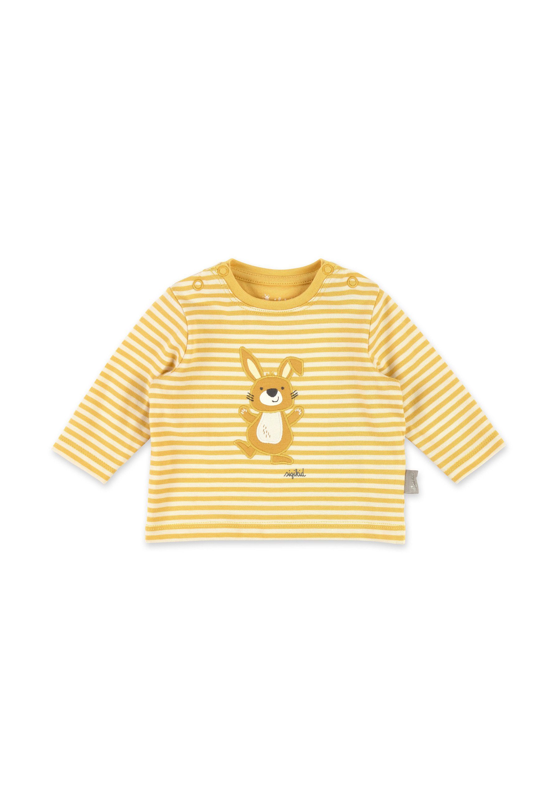Sigikid Langarmshirt Baby Shirt Langarmshirt (1-tlg) gelb