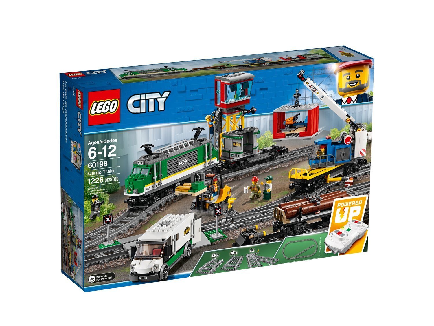 LEGO® LEGO City 60198 Gterzug Spielbausteine, (Set, 1226 St., Fahrzeuge) günstig online kaufen