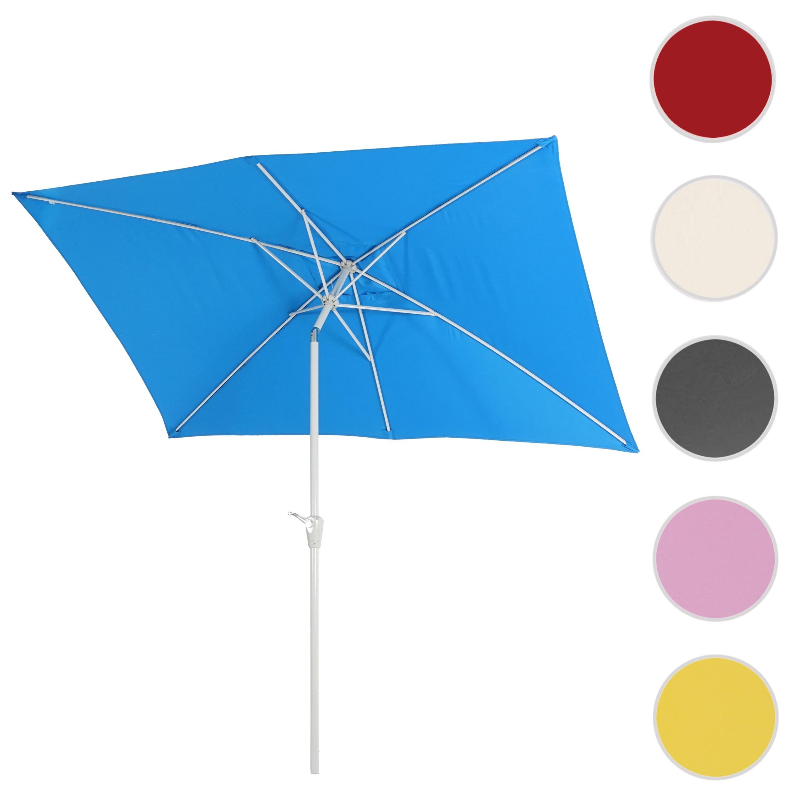 MCW Sonnenschirm Castellammare, Kippbar, Lüftungsschlitz, rechteckig, günstig online kaufen