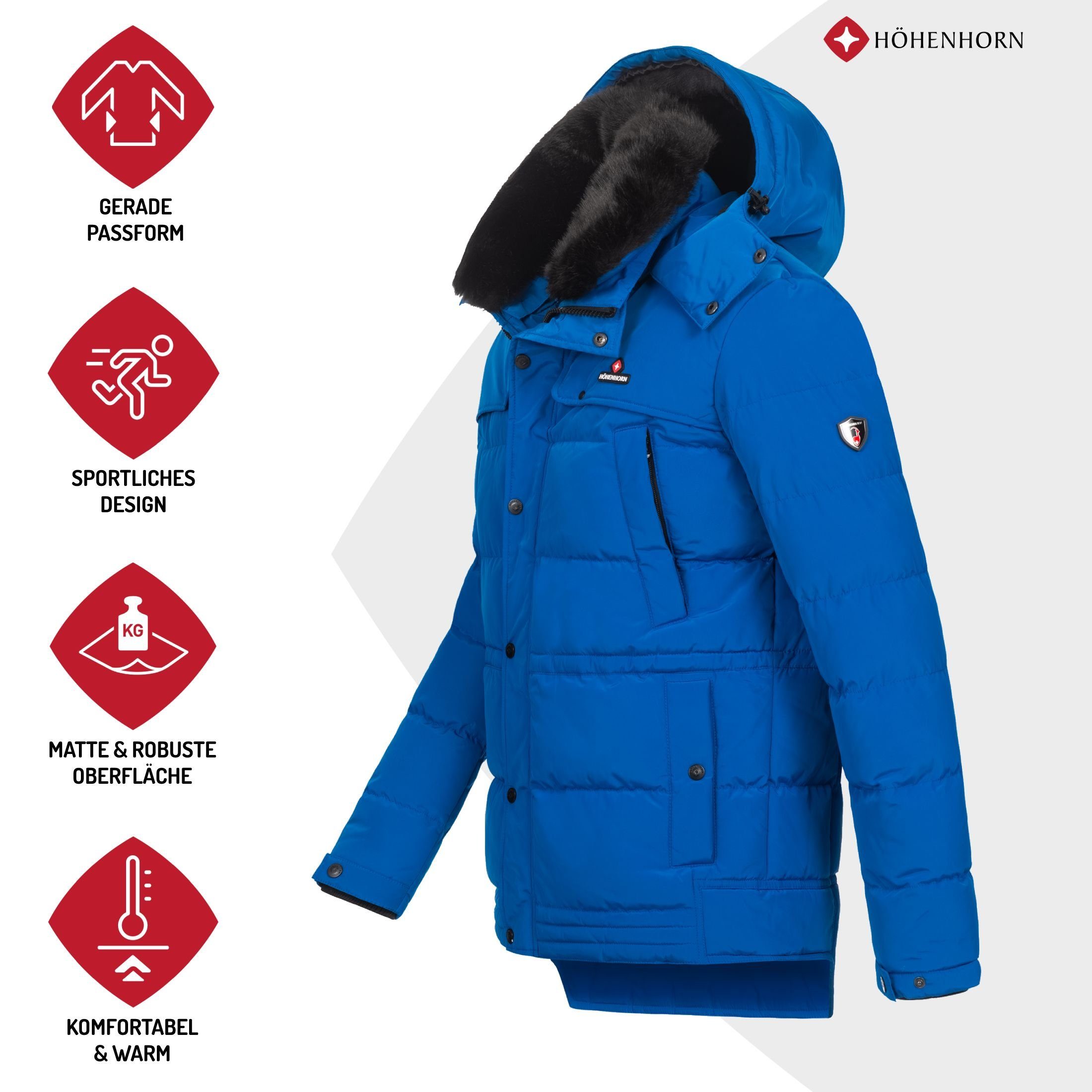 Höhenhorn Winterjacke Adamelo Herren Winter Jacke günstig online kaufen