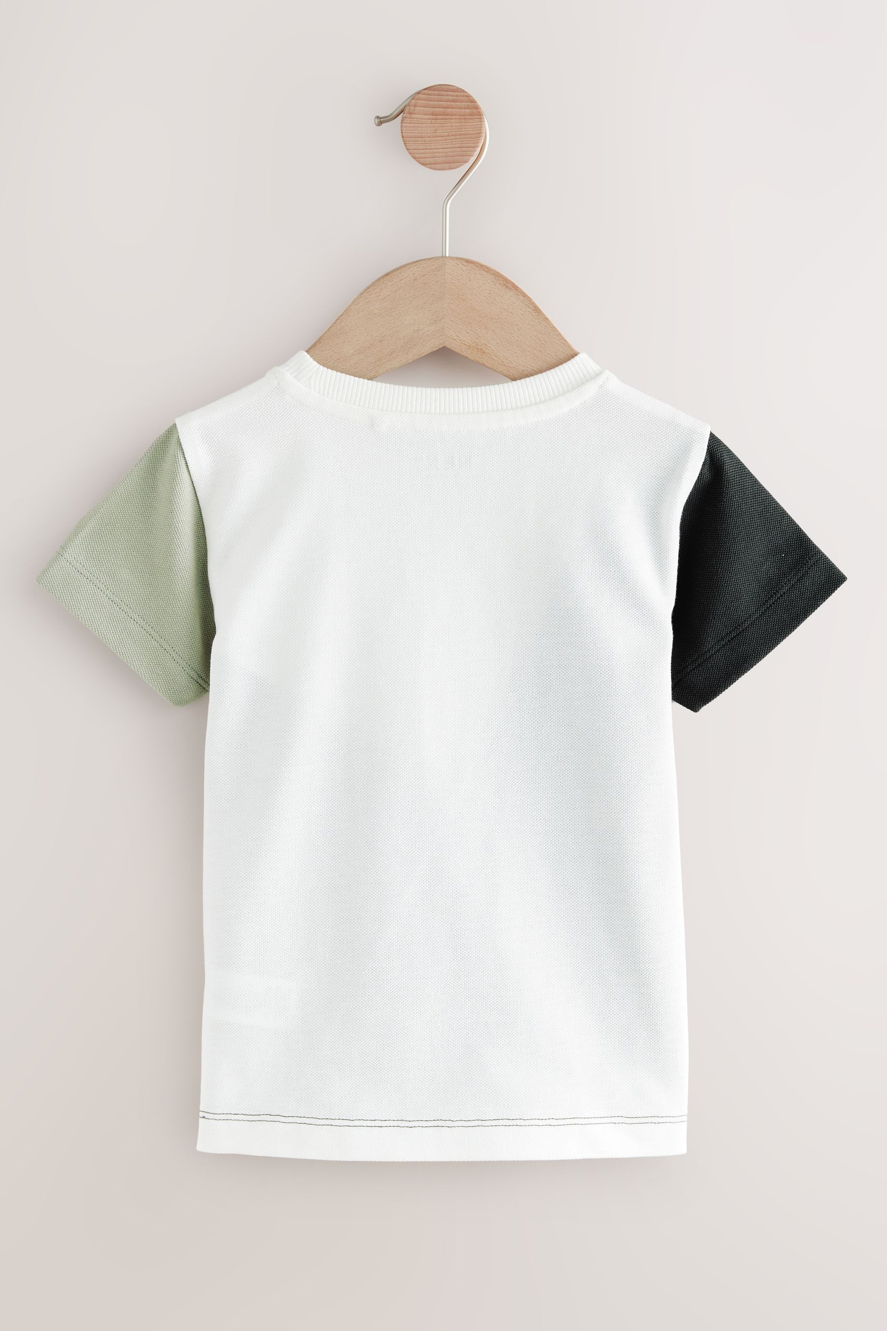 Next T-Shirt T-Shirt in Colourblock-Optik (1-tlg) günstig online kaufen