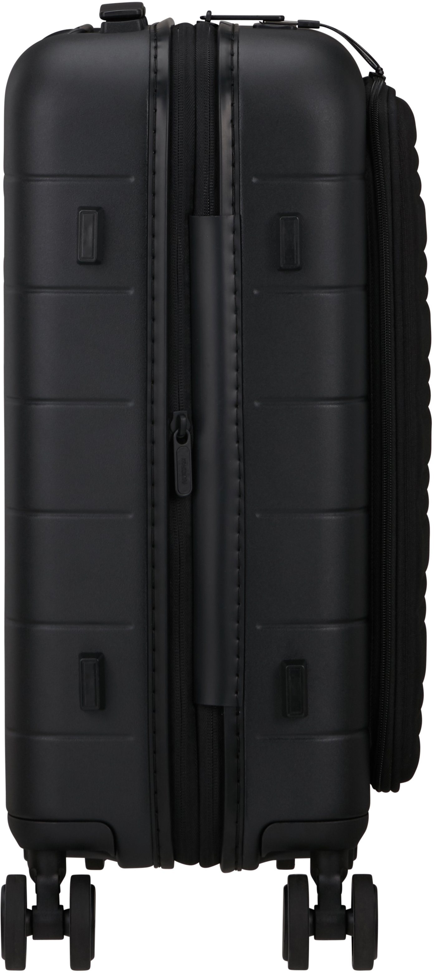 American Tourister® und Novastream mit USB-Schleuse Volumenerweiterung smart, Hartschalen-Trolley Slate Dark cm, 55