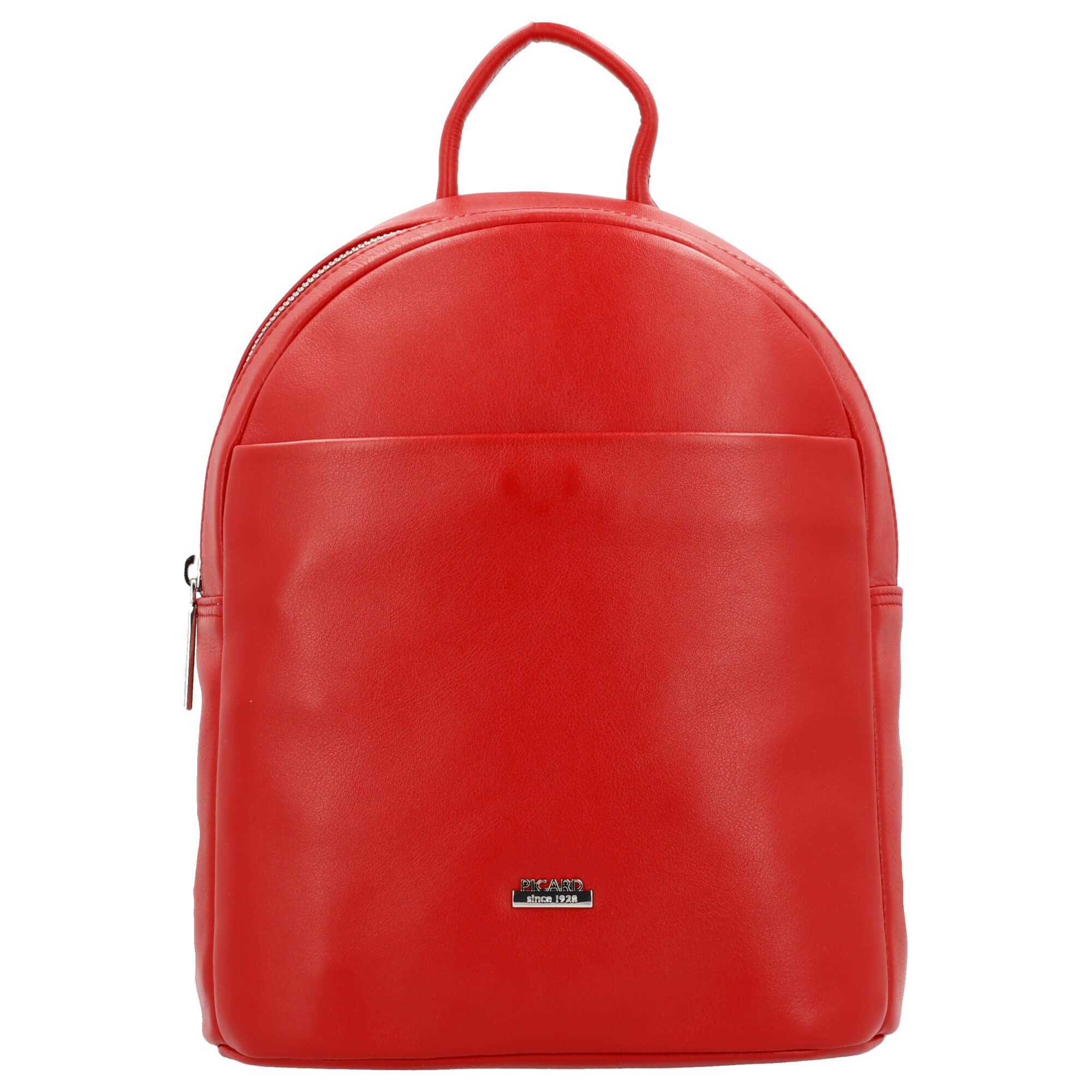 Rucksack Really - Rucksack 29 cm Rindsleder (lipstick)