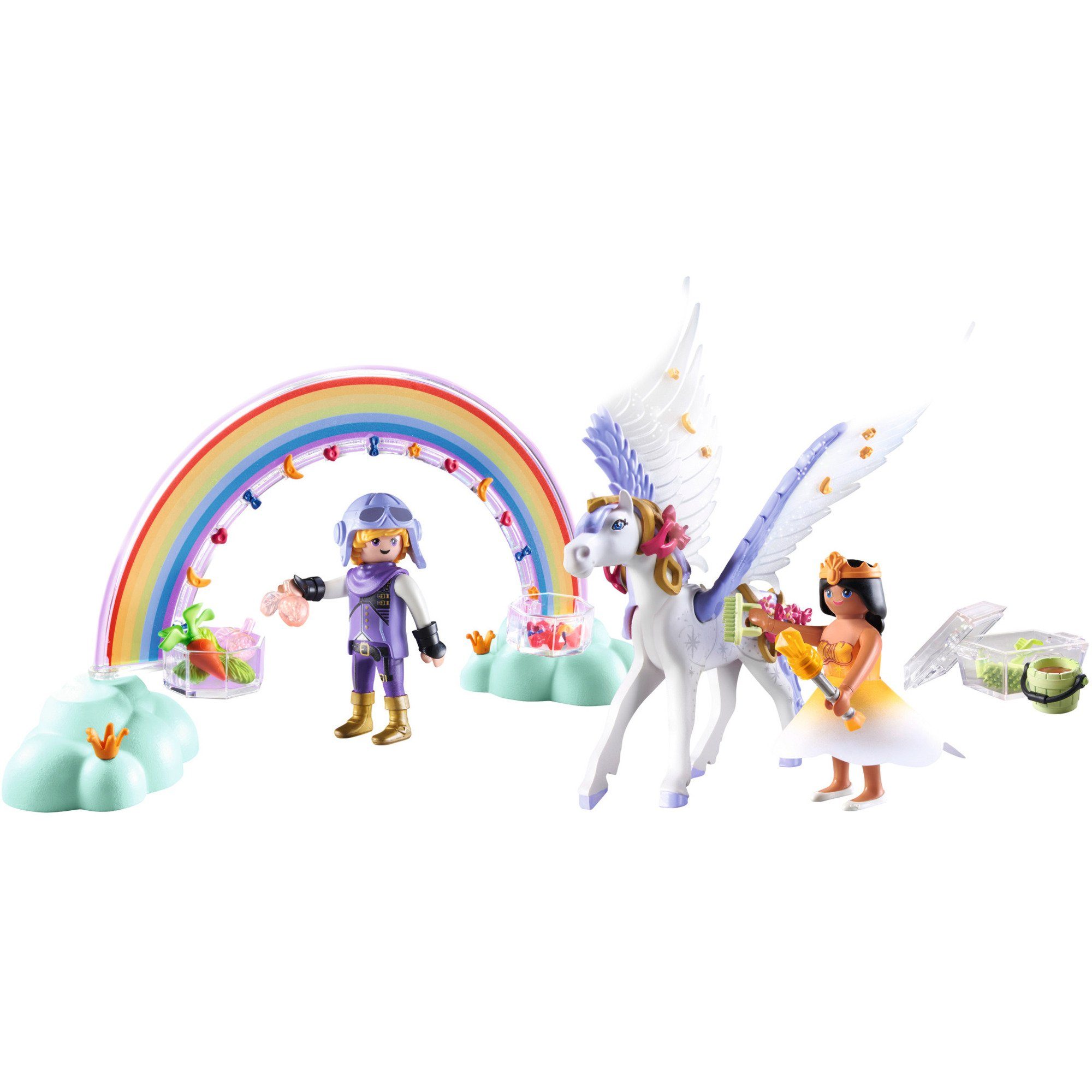 Playmobil® PLAYMOBIL Princess Magic Himmlischer Pegasus mit Konstruktions-Spielset