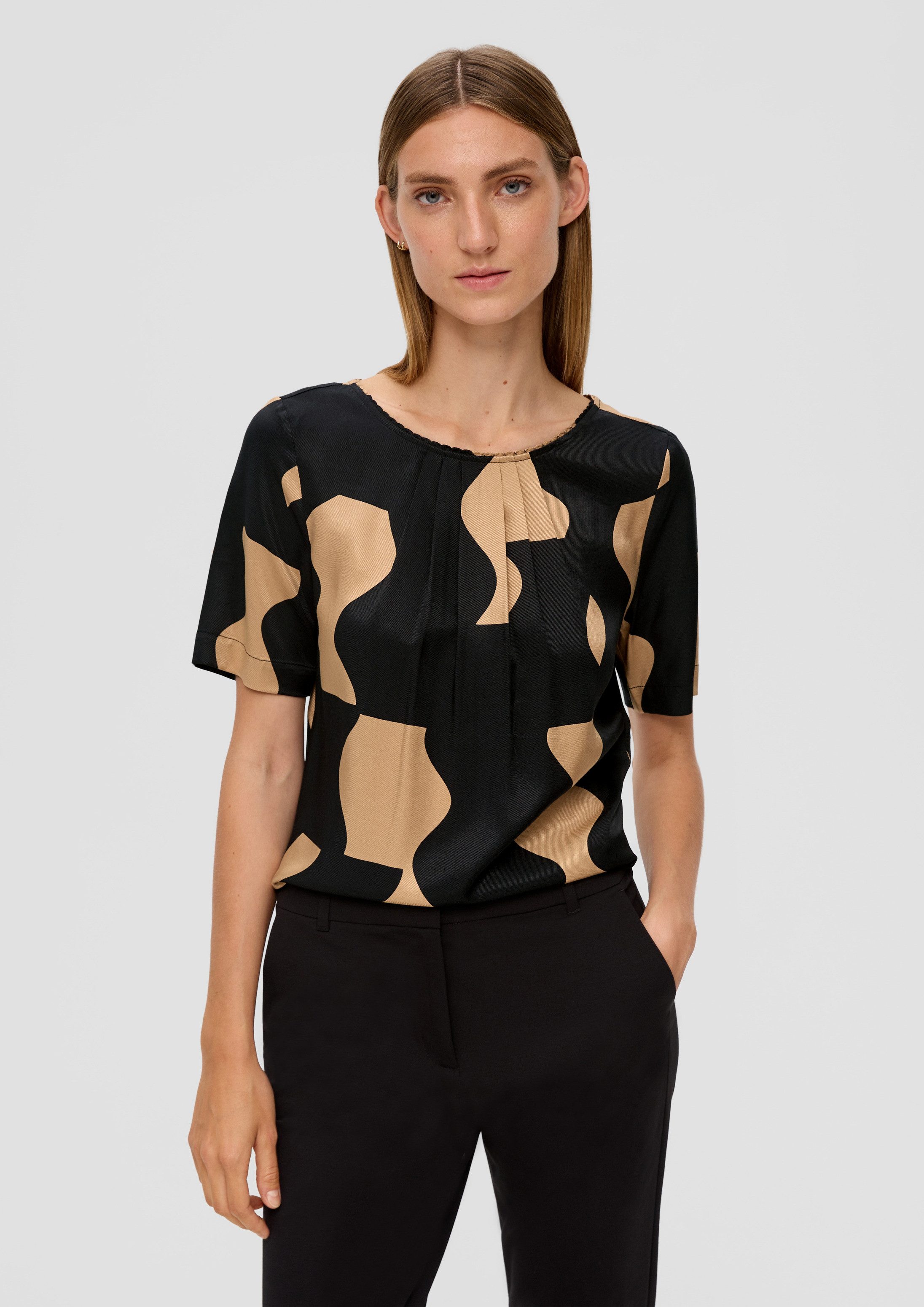 Kurzarmbluse Bluse