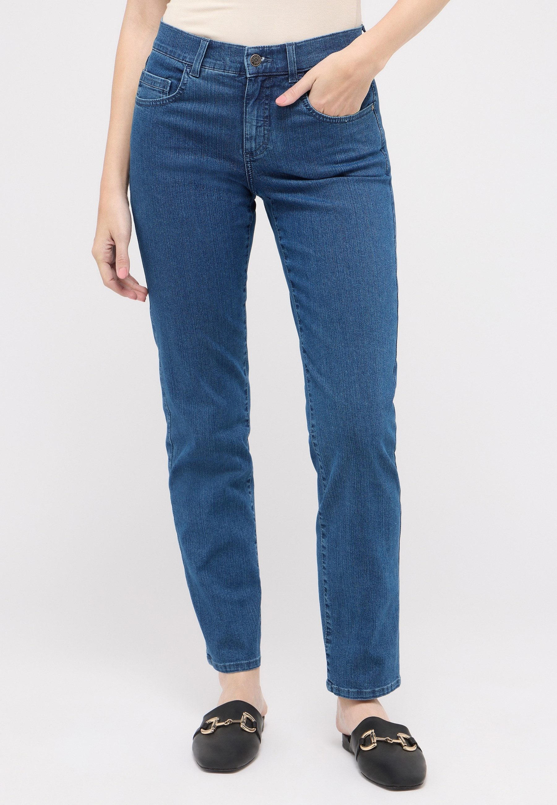 ANGELS Straight-Jeans DOLLY mit Stretch günstig online kaufen