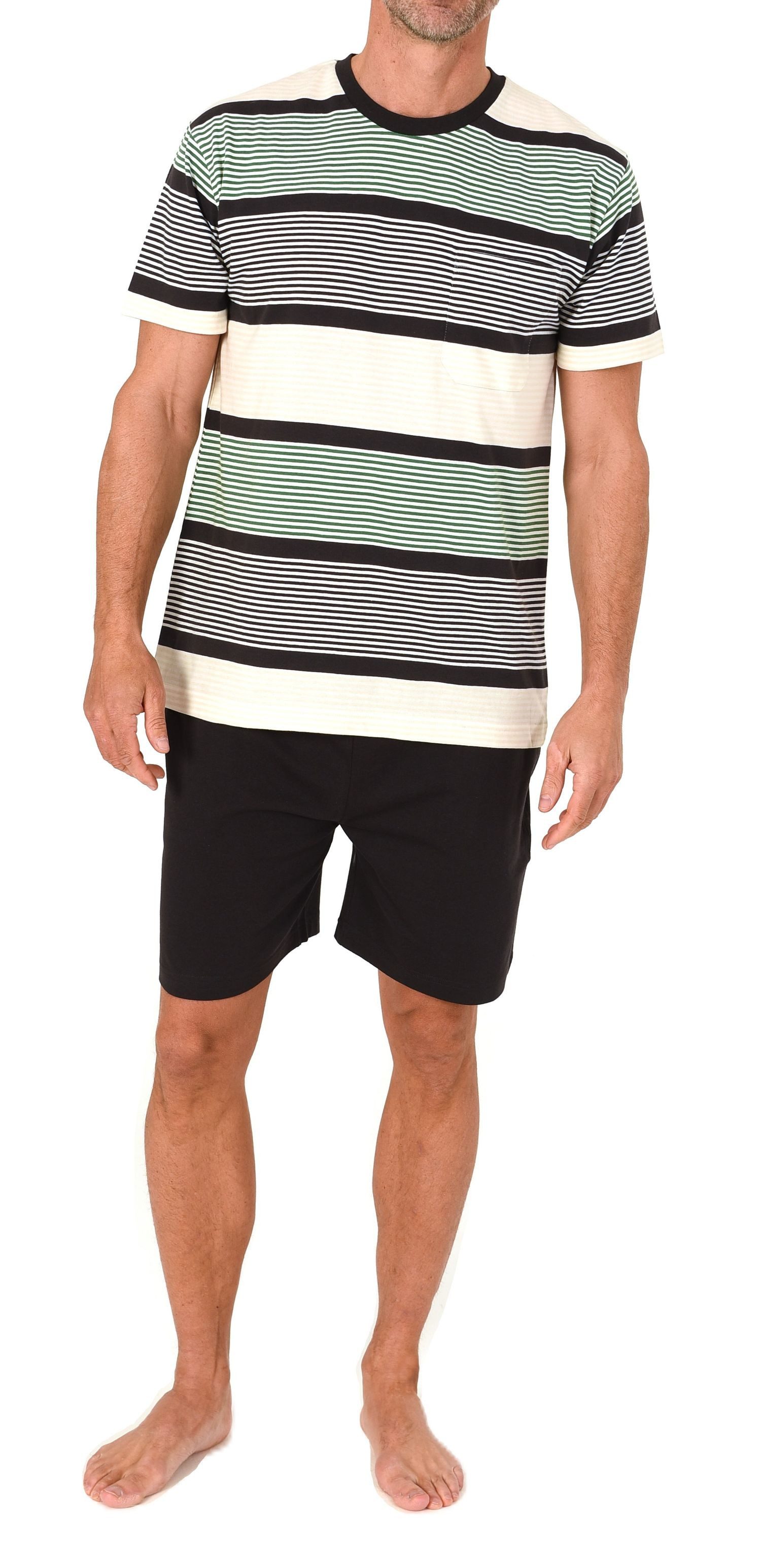 Pyjama Normann Herren Pyjama kurzarm Shorty - auch in Übergröße erhältlich
